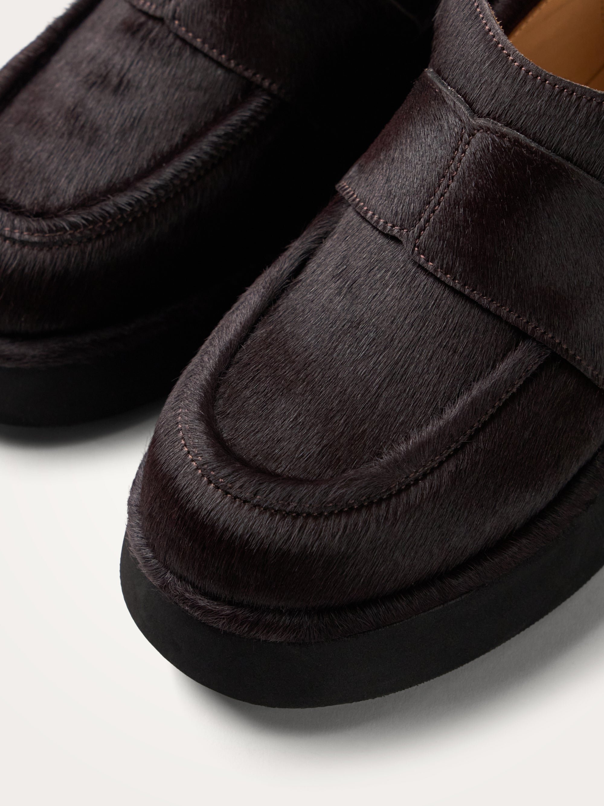 Loafers with thick sole VANESSA WU Brown
