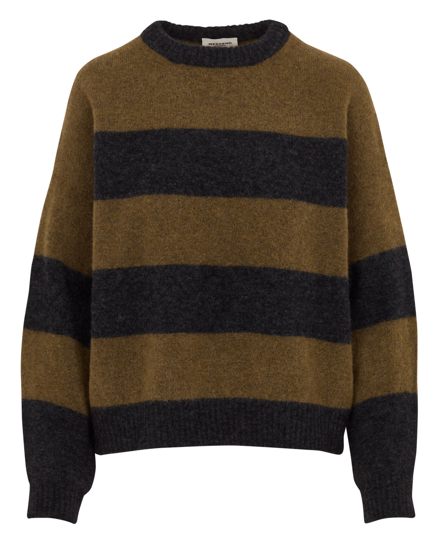 Pull ample col rond en laine mélangée MAX MARA WEEK END