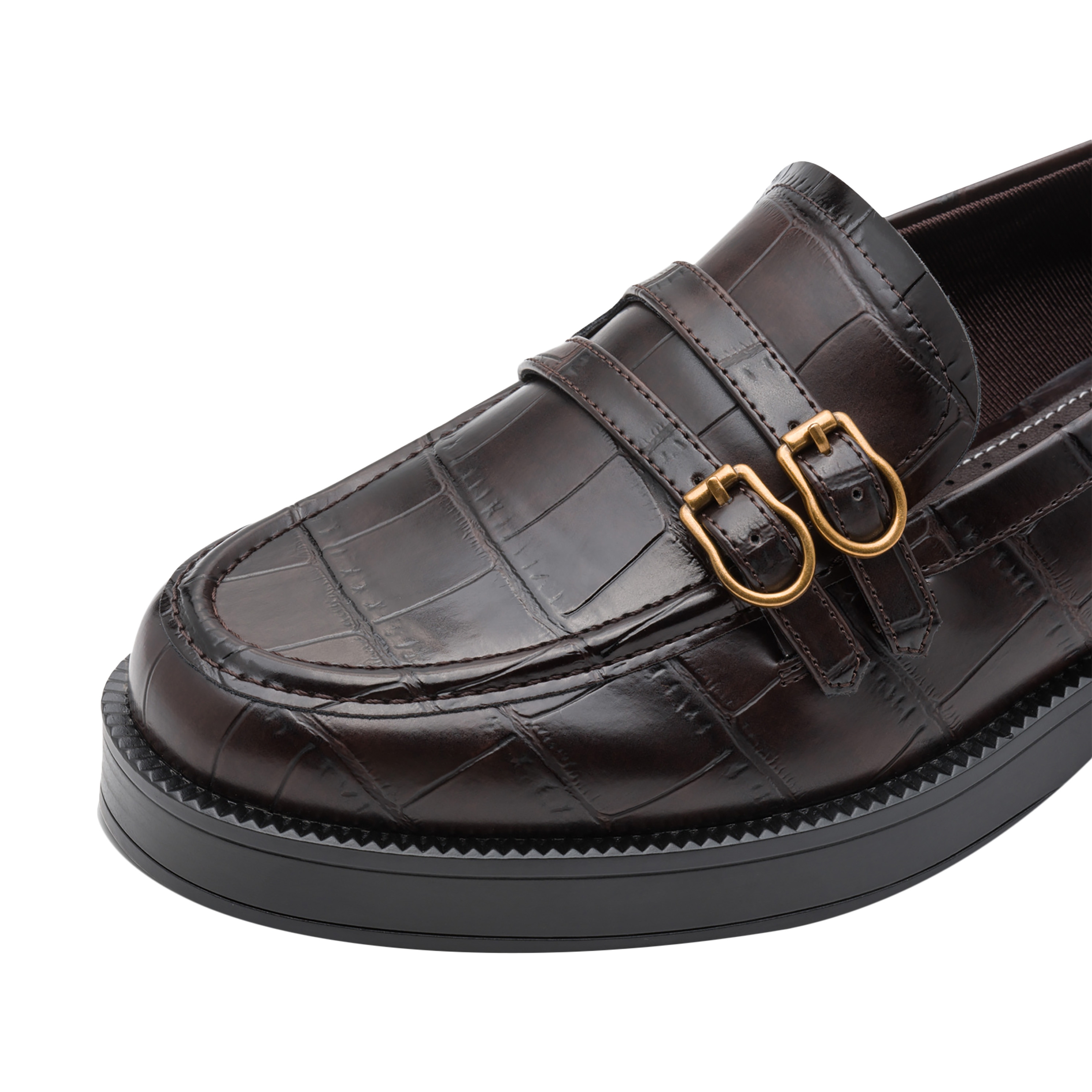 Slip-on moccasin TAMARIS Brown
