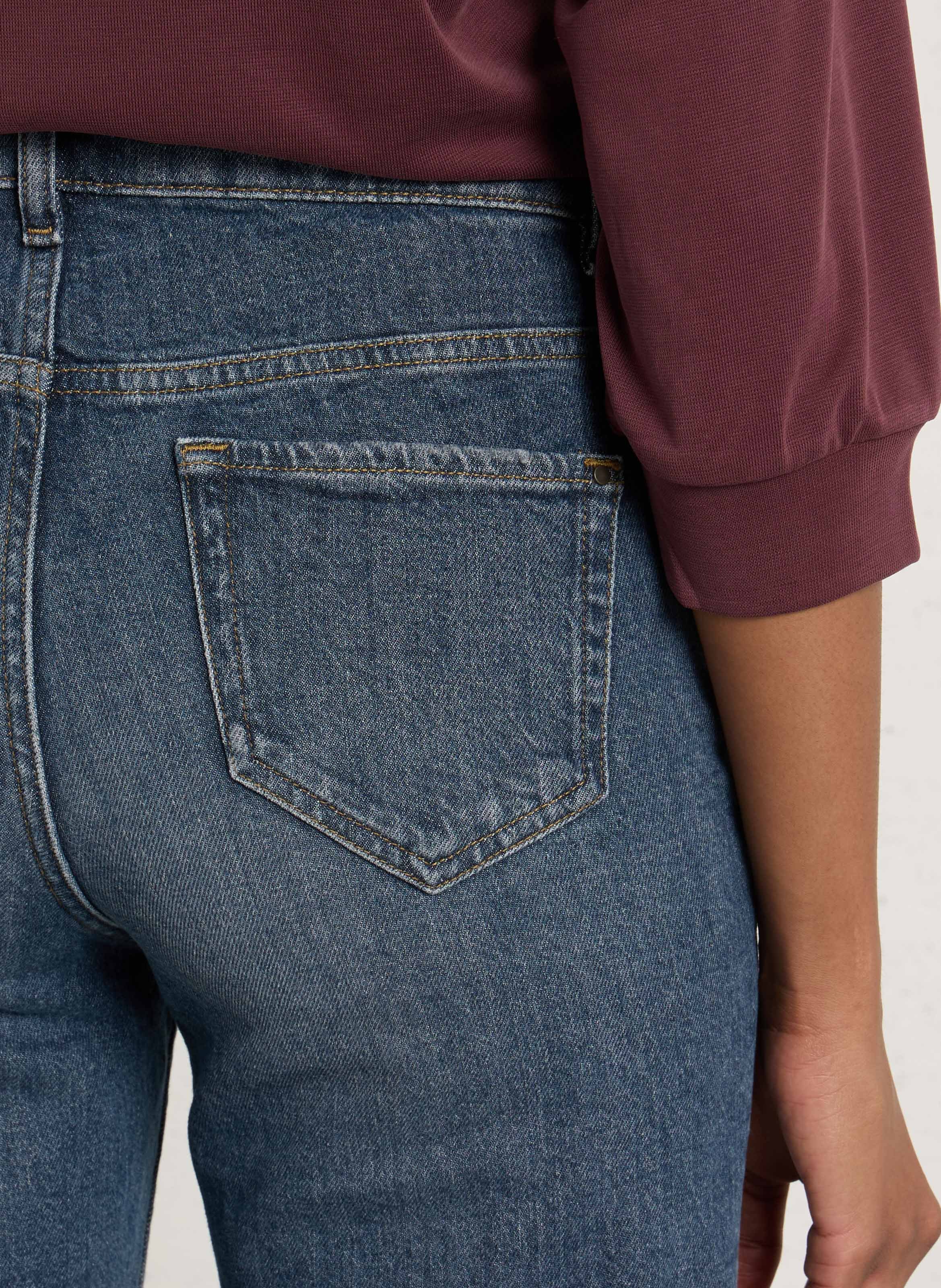 Vaquero slim de mezcla de algodón MAISON 123 Azul