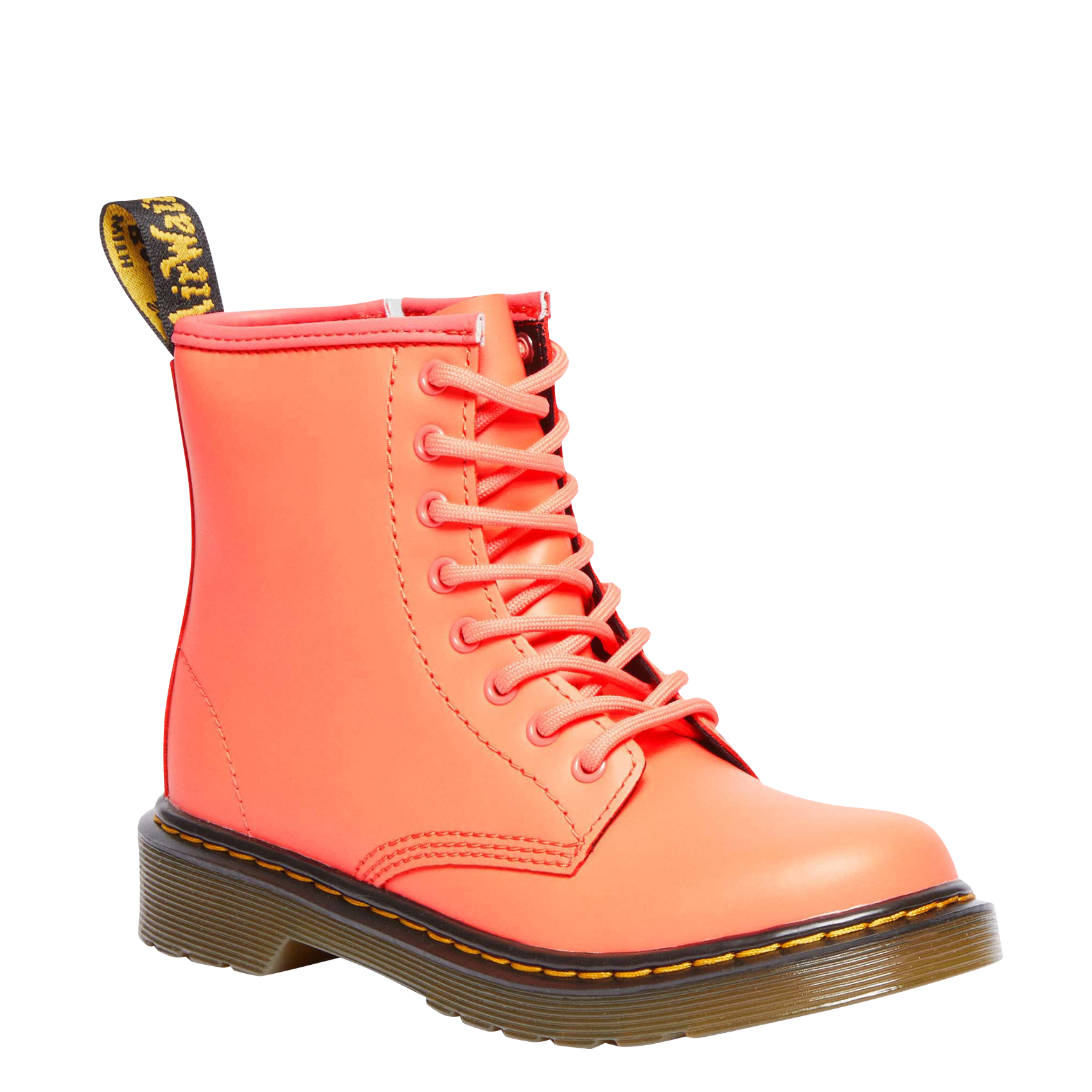 Bottines en cuir DR. MARTENS Orange