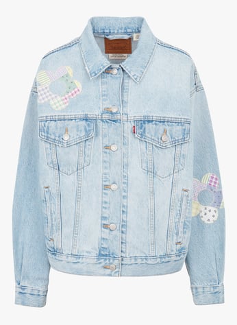 Levi s patchwork shop baggy trucker jacket