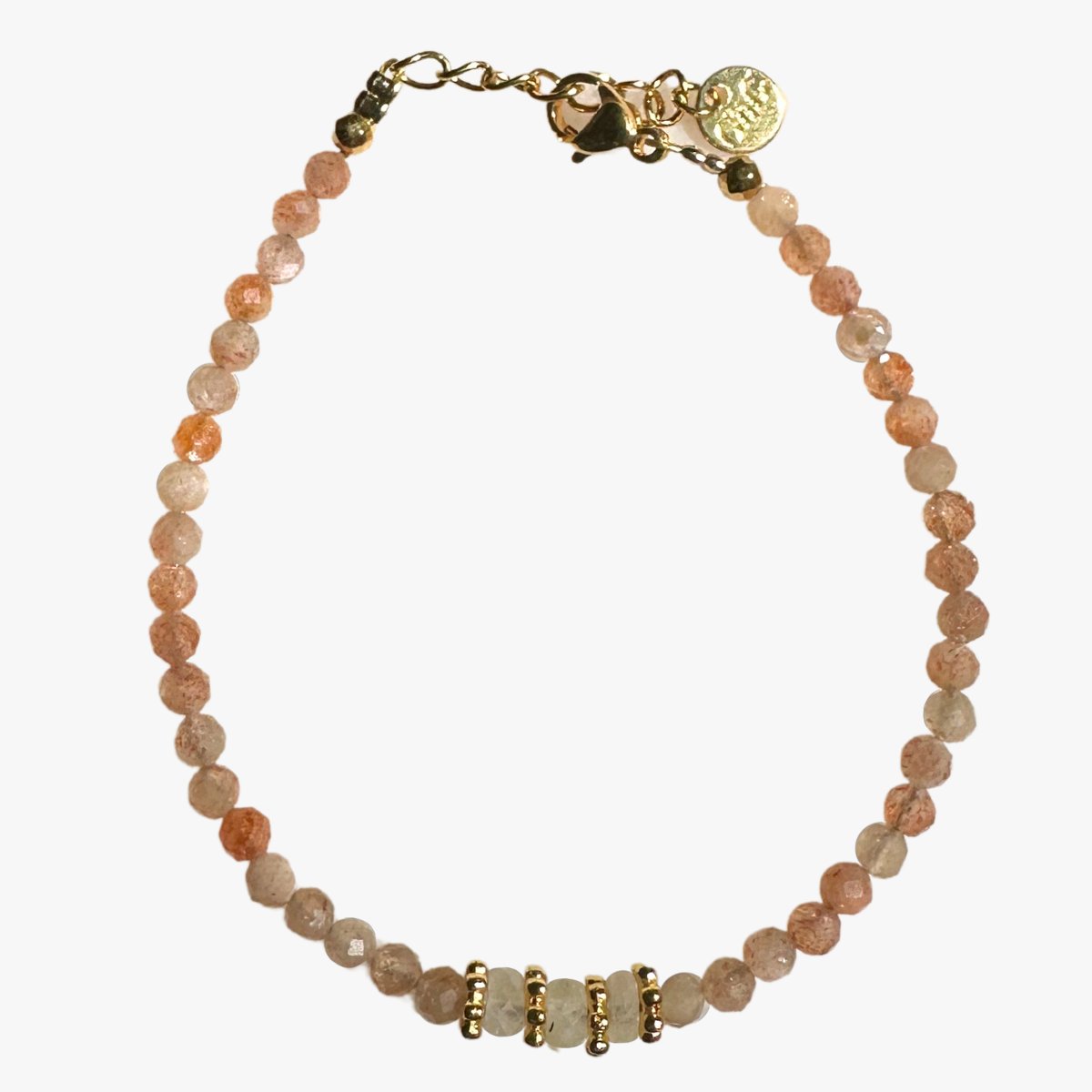 Sunstone bracelet GINANDGER Blue