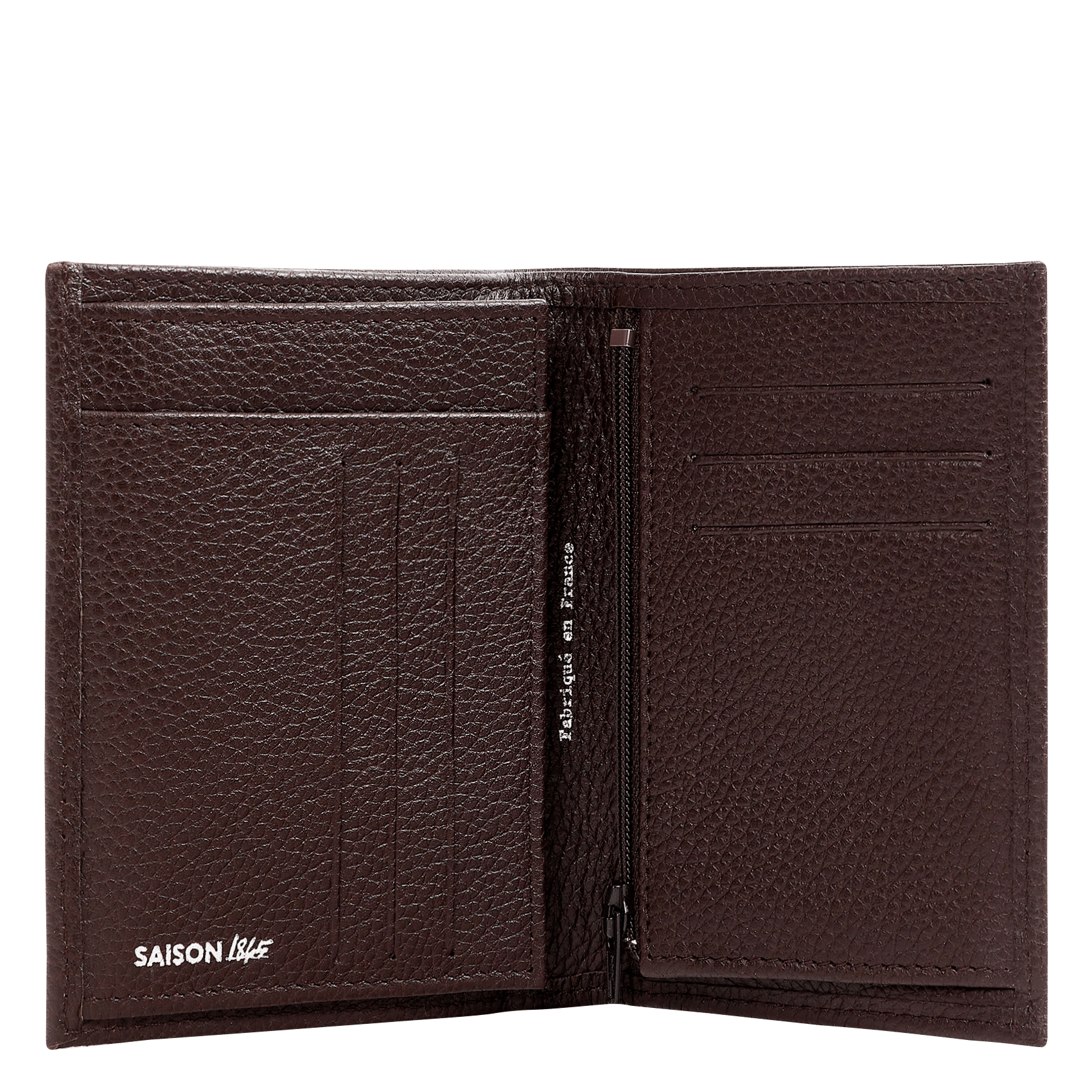 Leather wallet SAISON 1865 Brown