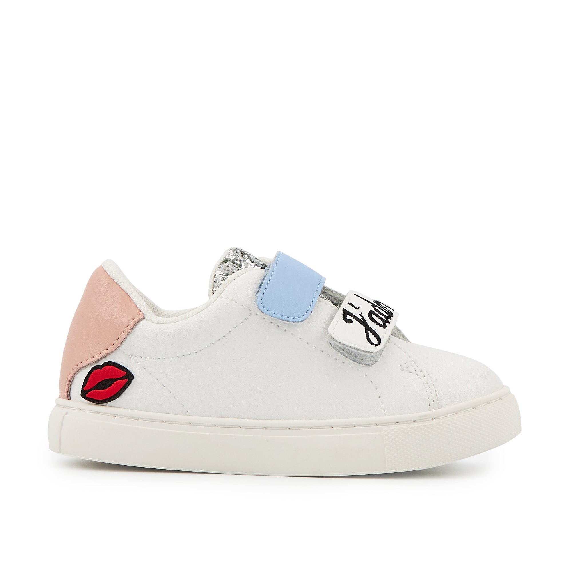 Leather sneakers BONS BAISERS PARIS White