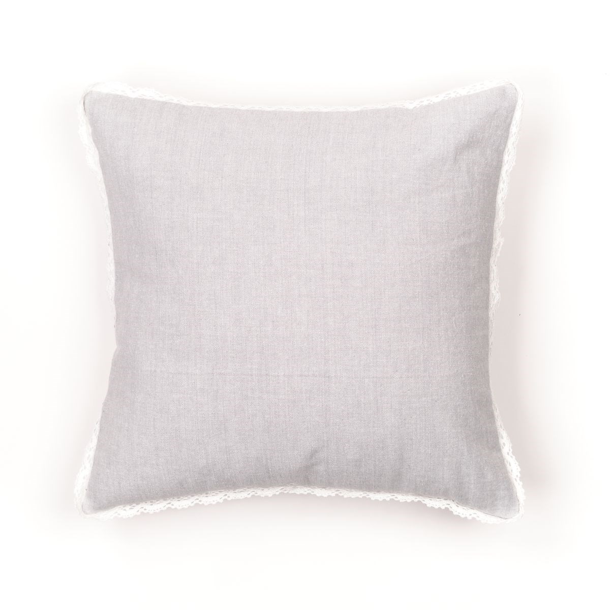 Removable cotton cushion TODAY LINGE DE MAISON Grey
