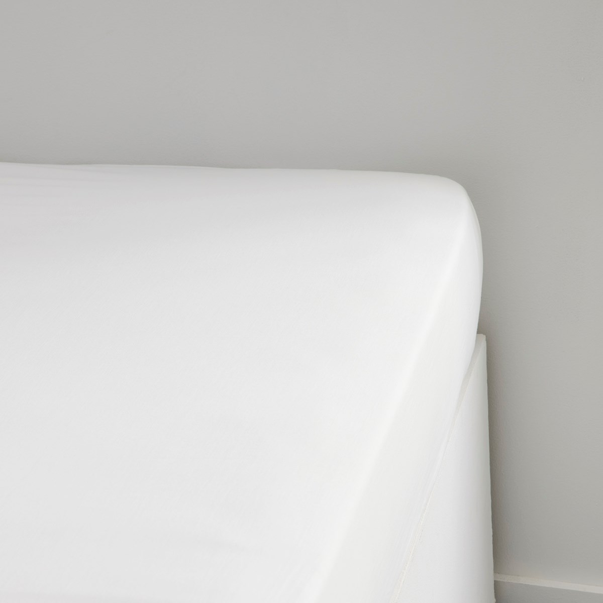 Fitted sheet with deep pockets in cotton TODAY LINGE DE MAISON White