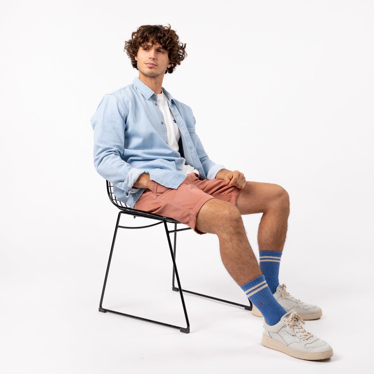 Denim overshirt BILLYBELT Blue