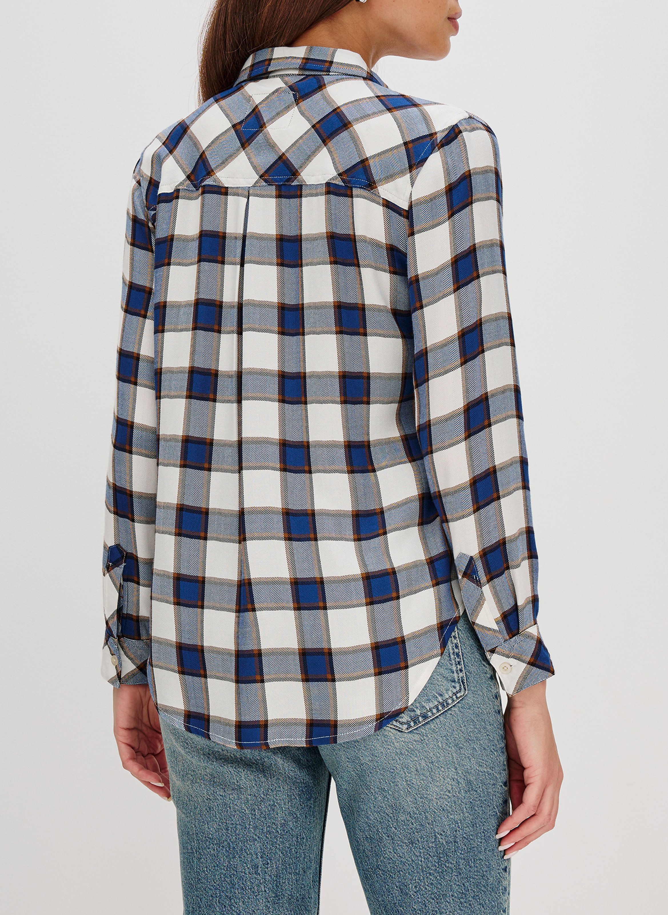 Straight checked shirt RAILS Multicolored