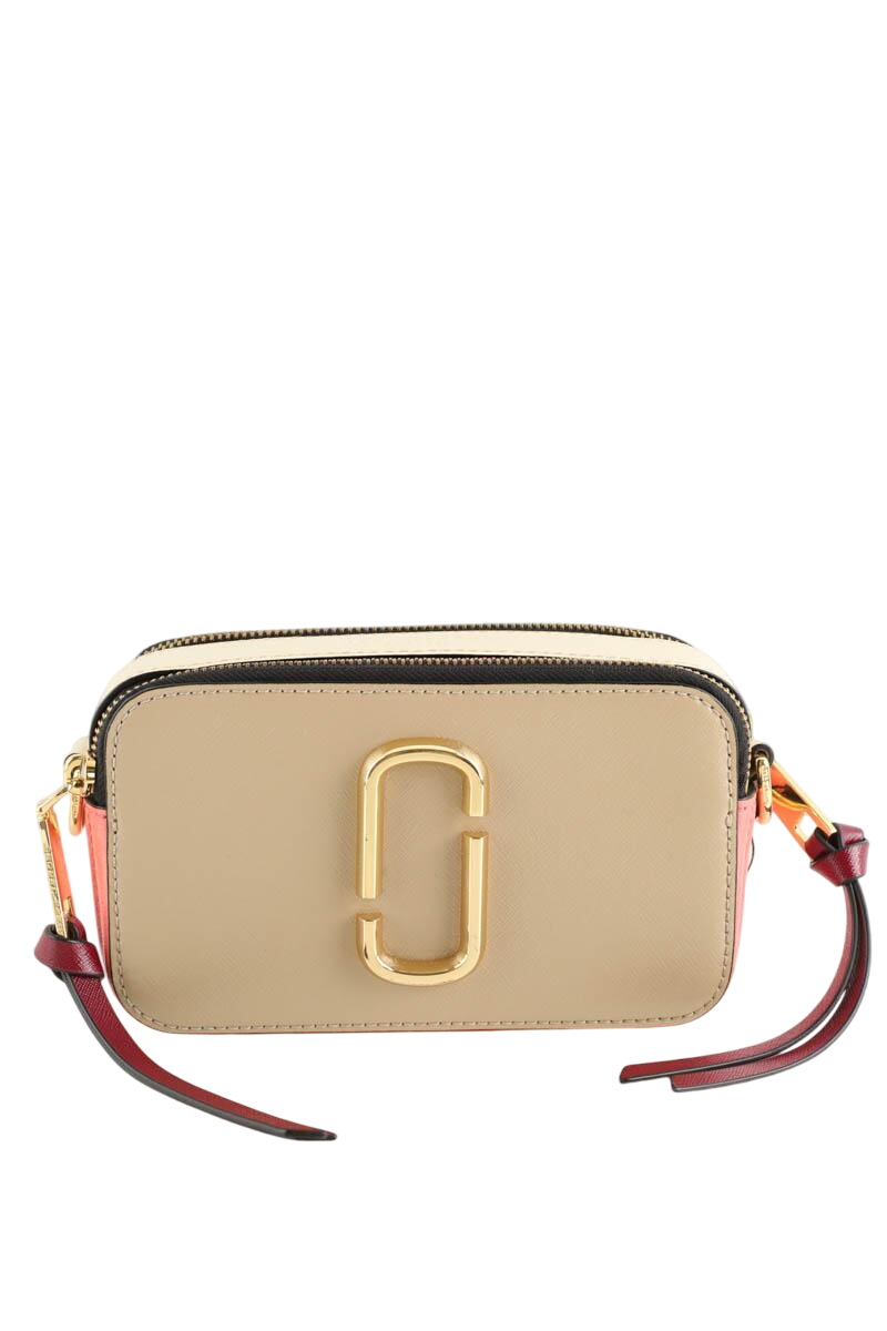 Leather messenger bag MARC JACOBS - Seconde Main Beige