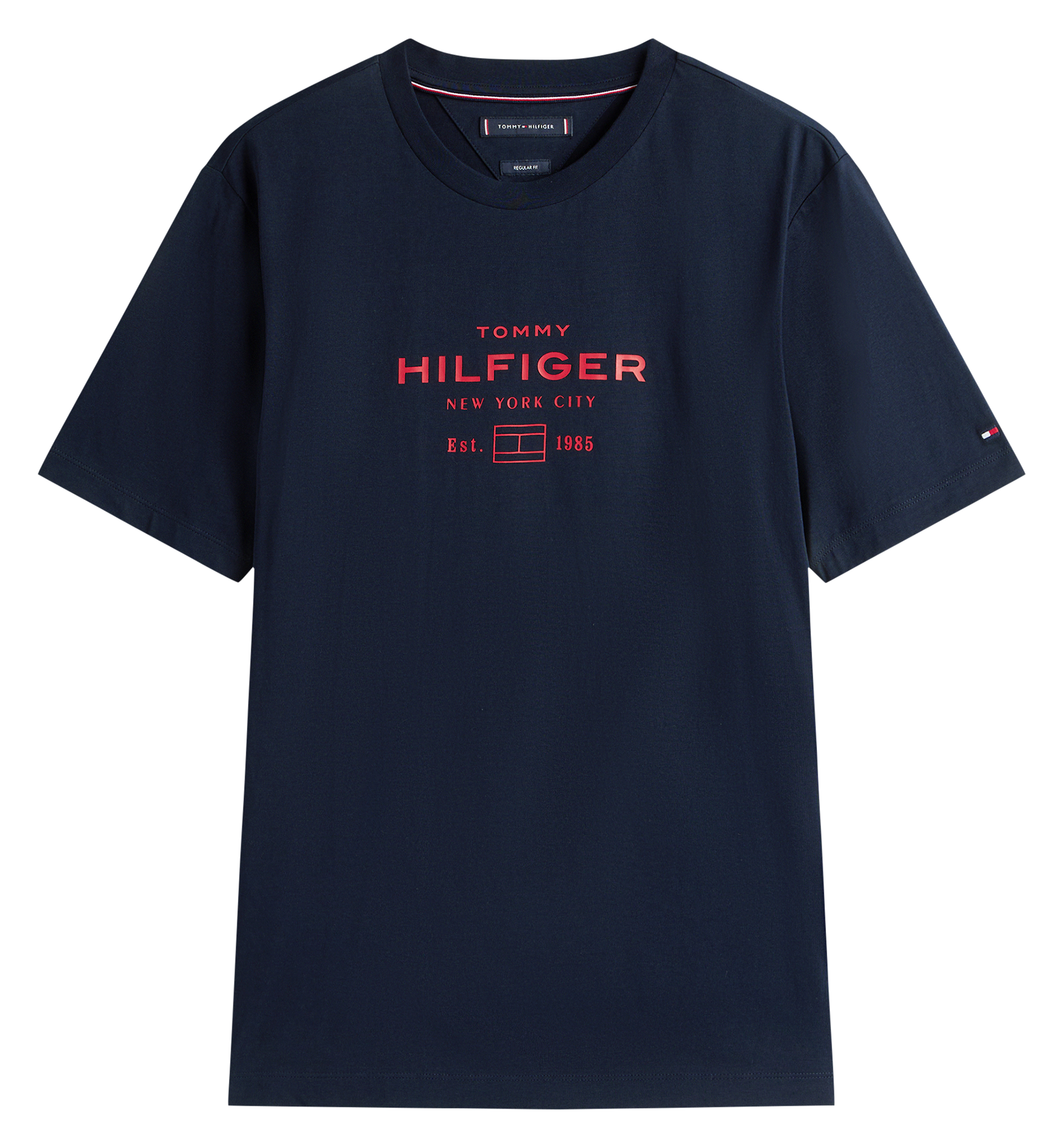 Camiliday round-neck sleeveless cotton top TOMMY HILFIGER Blue