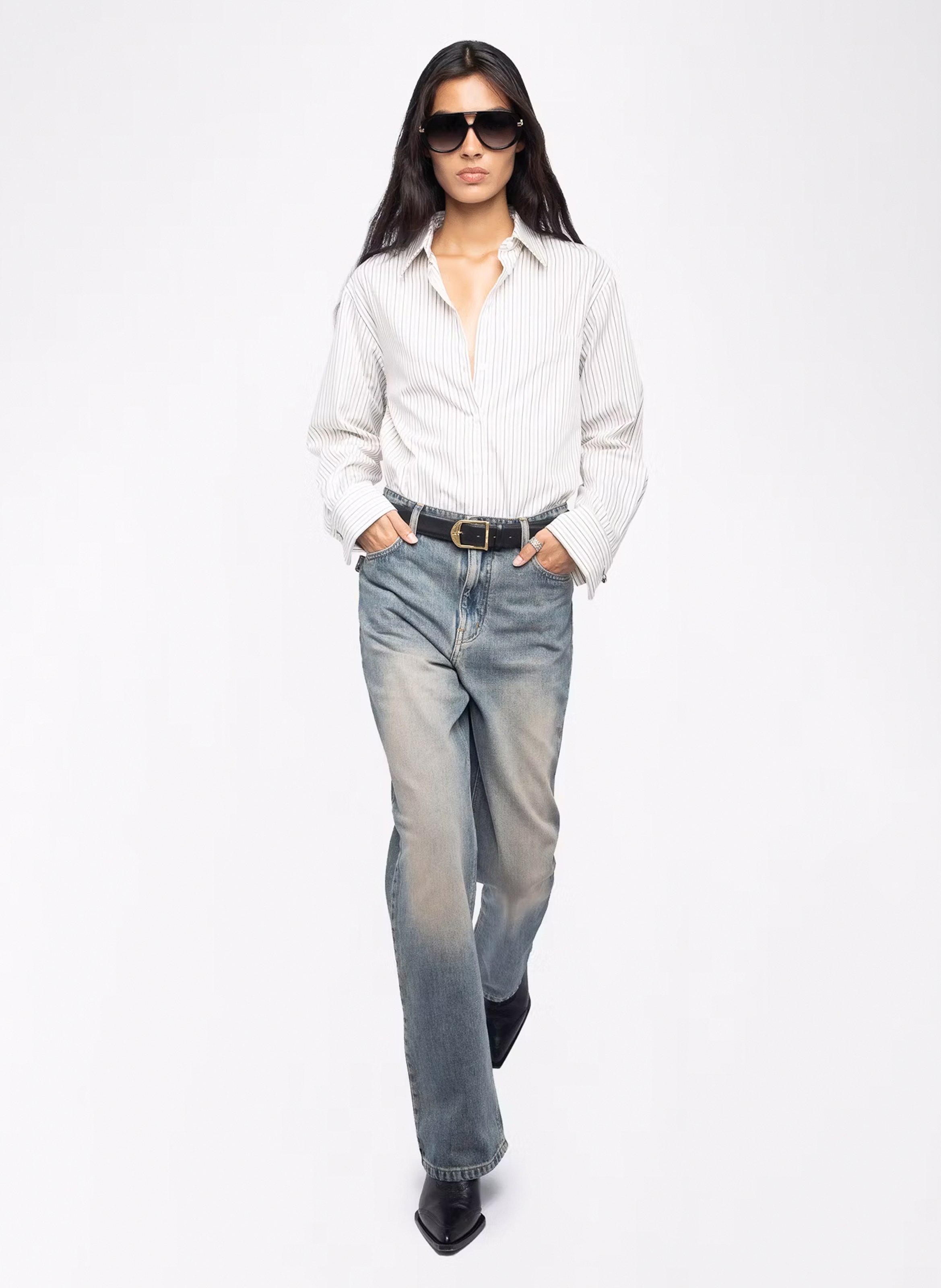 Capri plain oversized shirt ZADIG&VOLTAIRE White