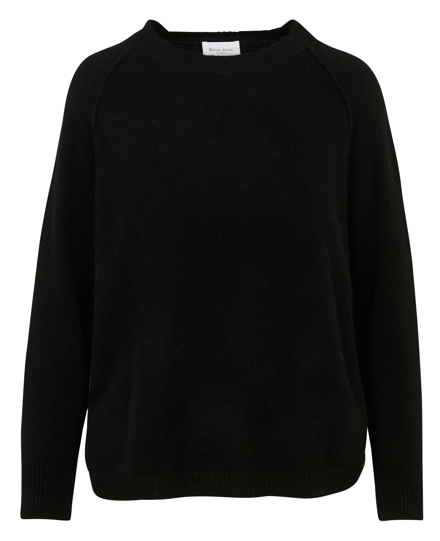 Camilo wool-knit sweater BELLA JONES Black