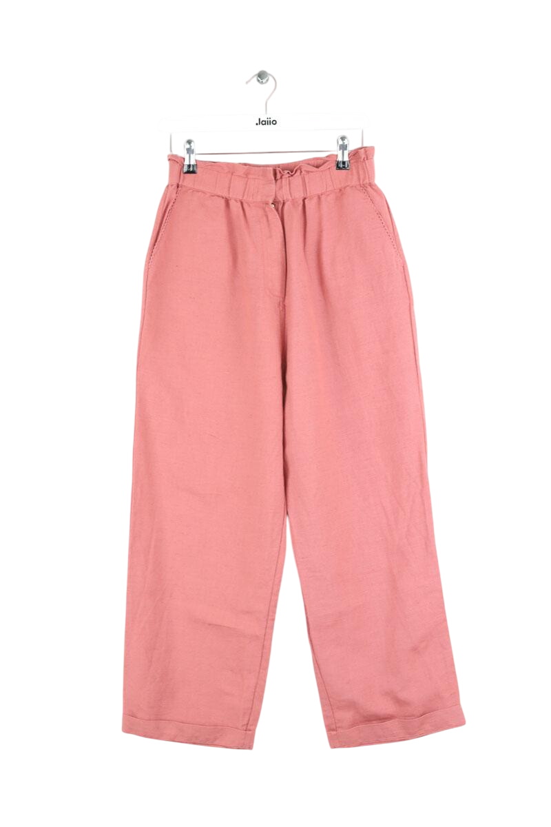 Straight linen pants LOUISE MISHA - Seconde Main Pink