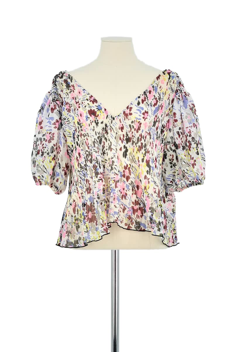 Blouse GANNI - Seconde Main White