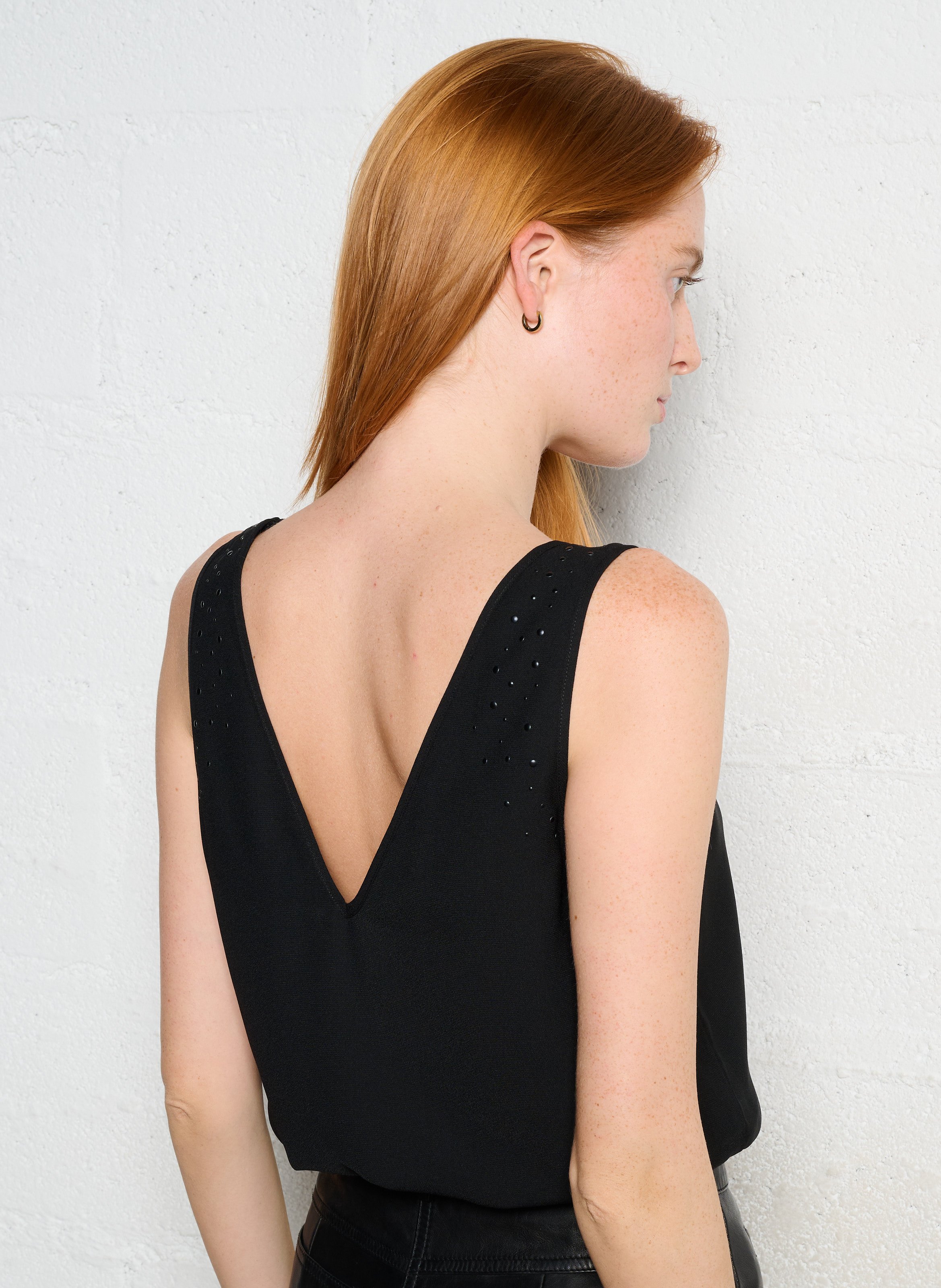 Round-neck top IKKS Black