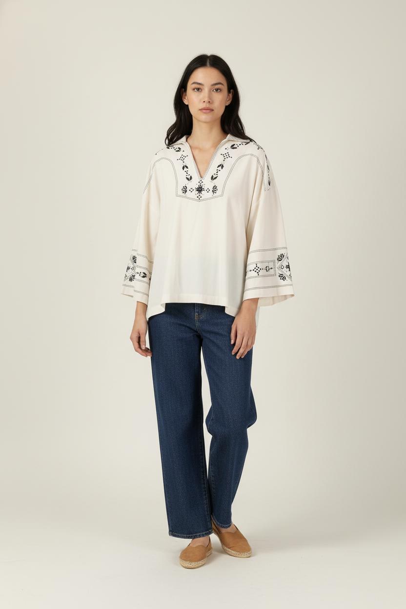 Blouse STELLA FOREST - SECONDE MAIN Beige