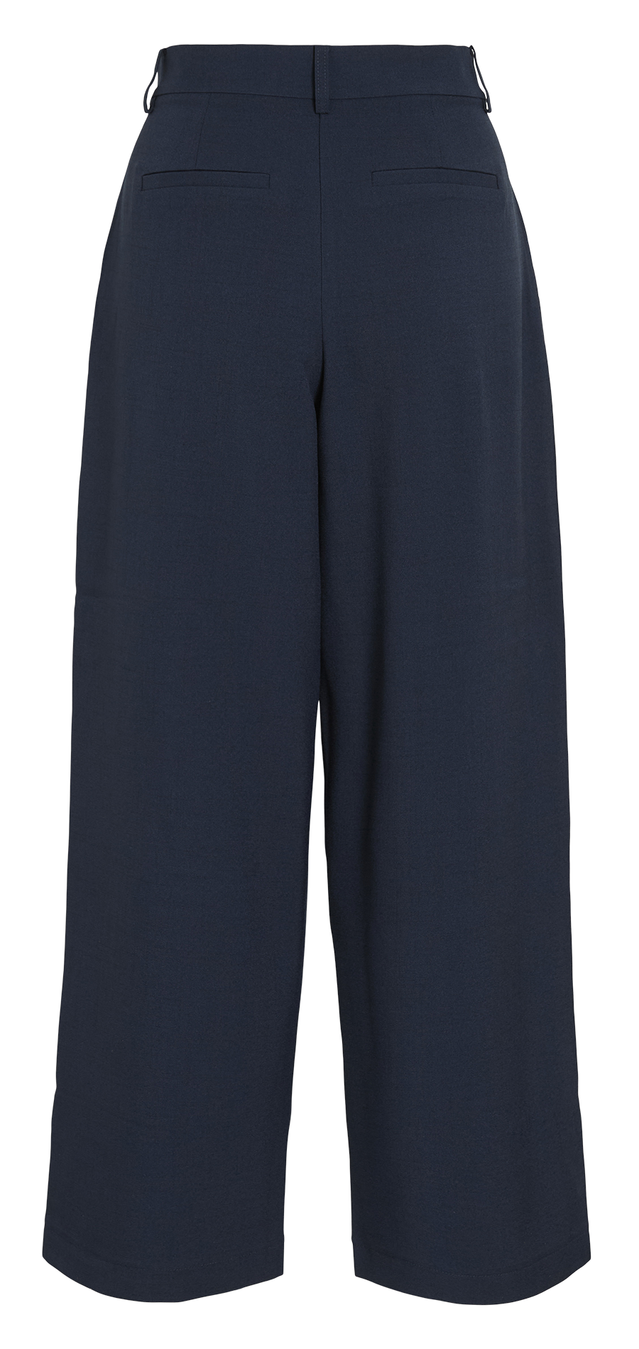 Bandplooibroek met hoge taille VILA Blauw