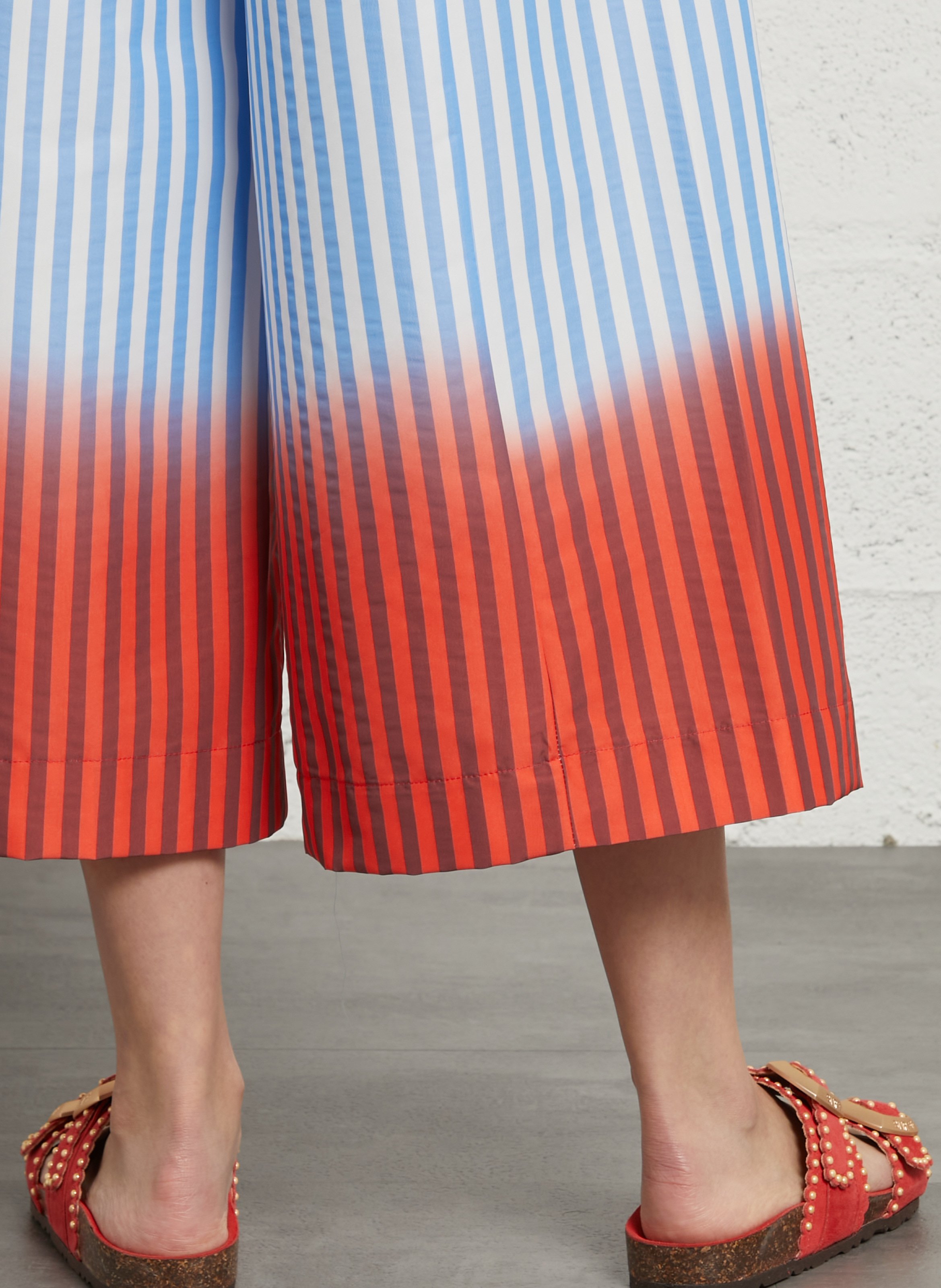 Wide trousers DR BLOOM Blue