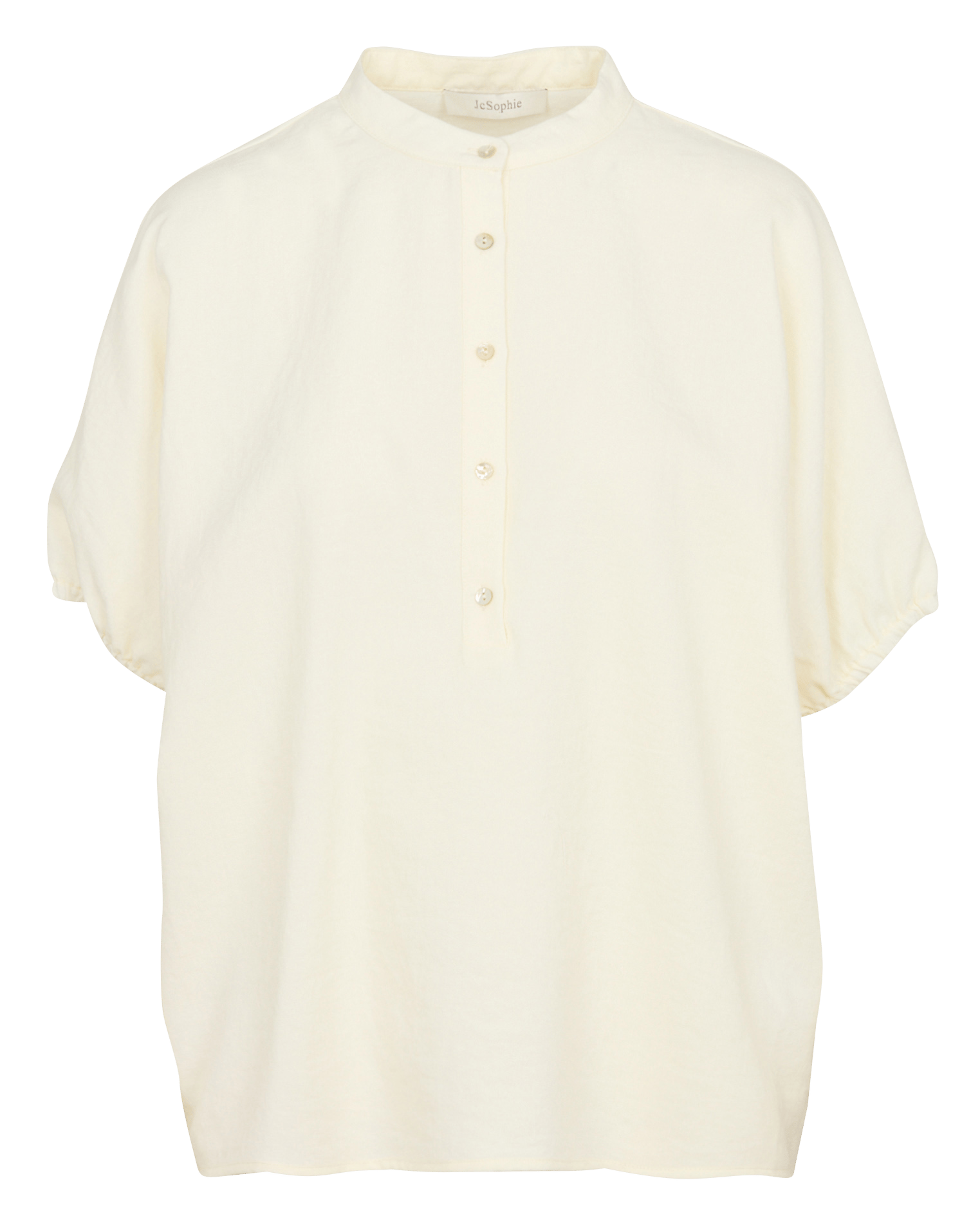 Bluse mit Rundhalsausschnitt JC SOPHIE Weiss