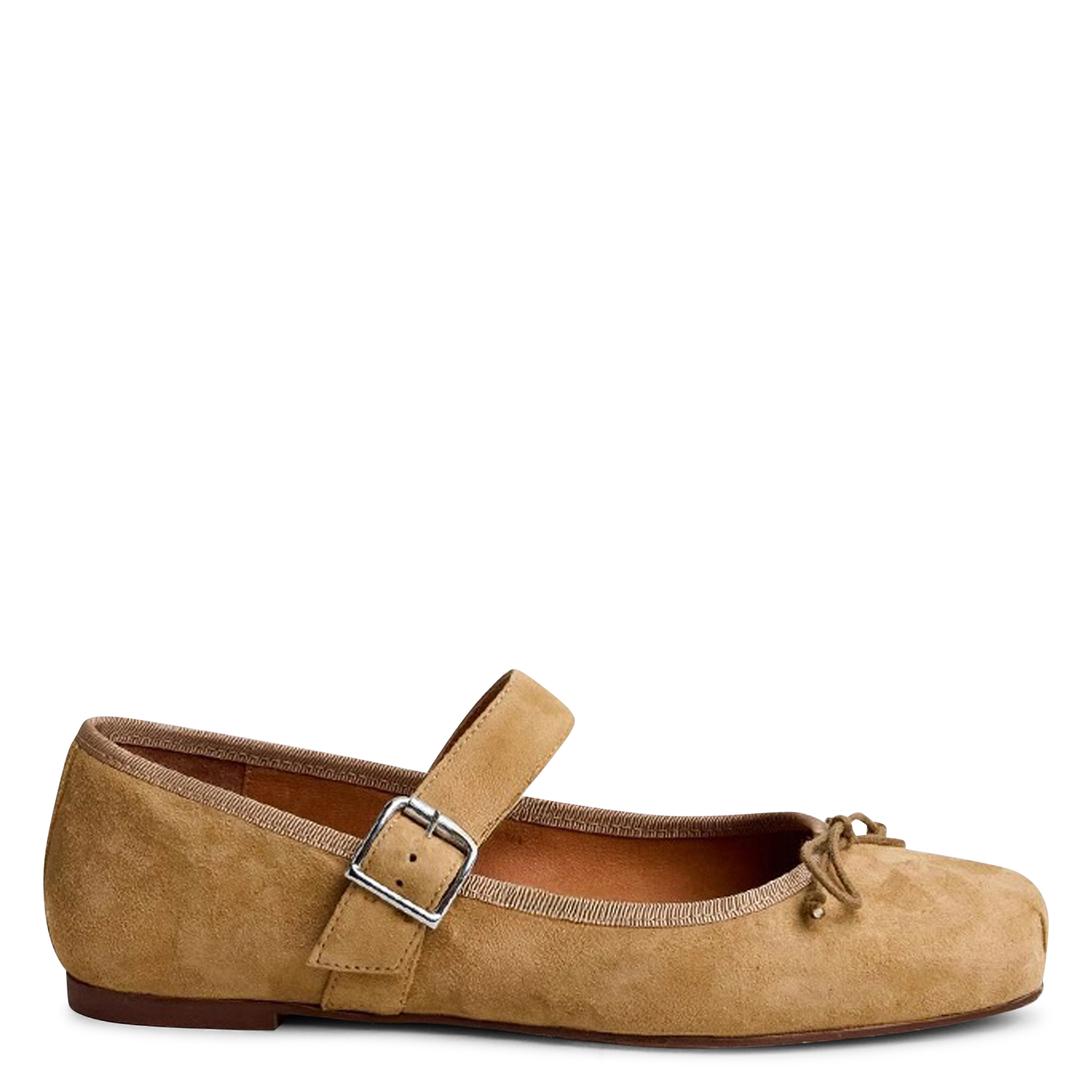 Ballerines en cuir JONAK Beige