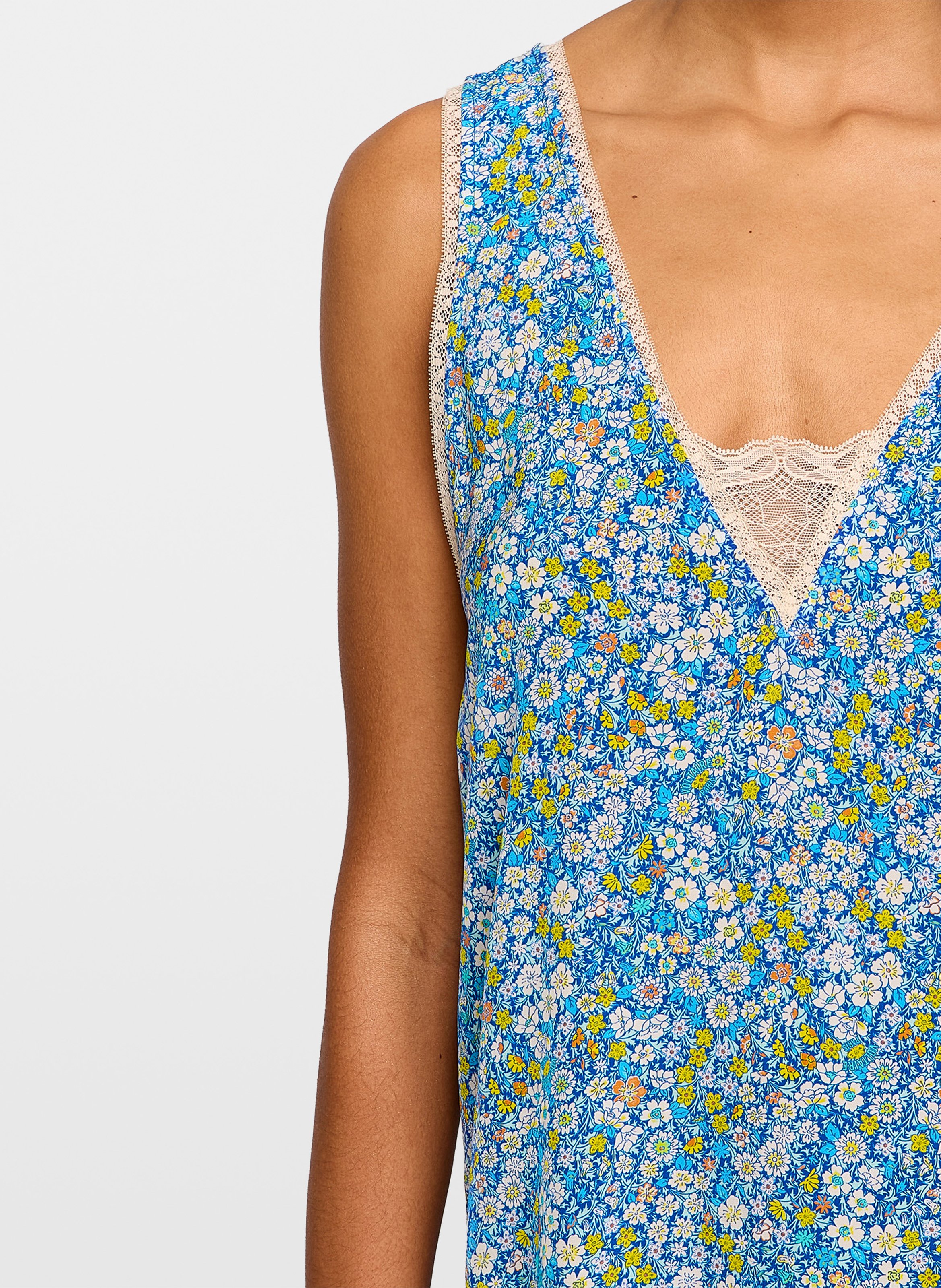 Long V-neck dress ZADIG&VOLTAIRE Yellow