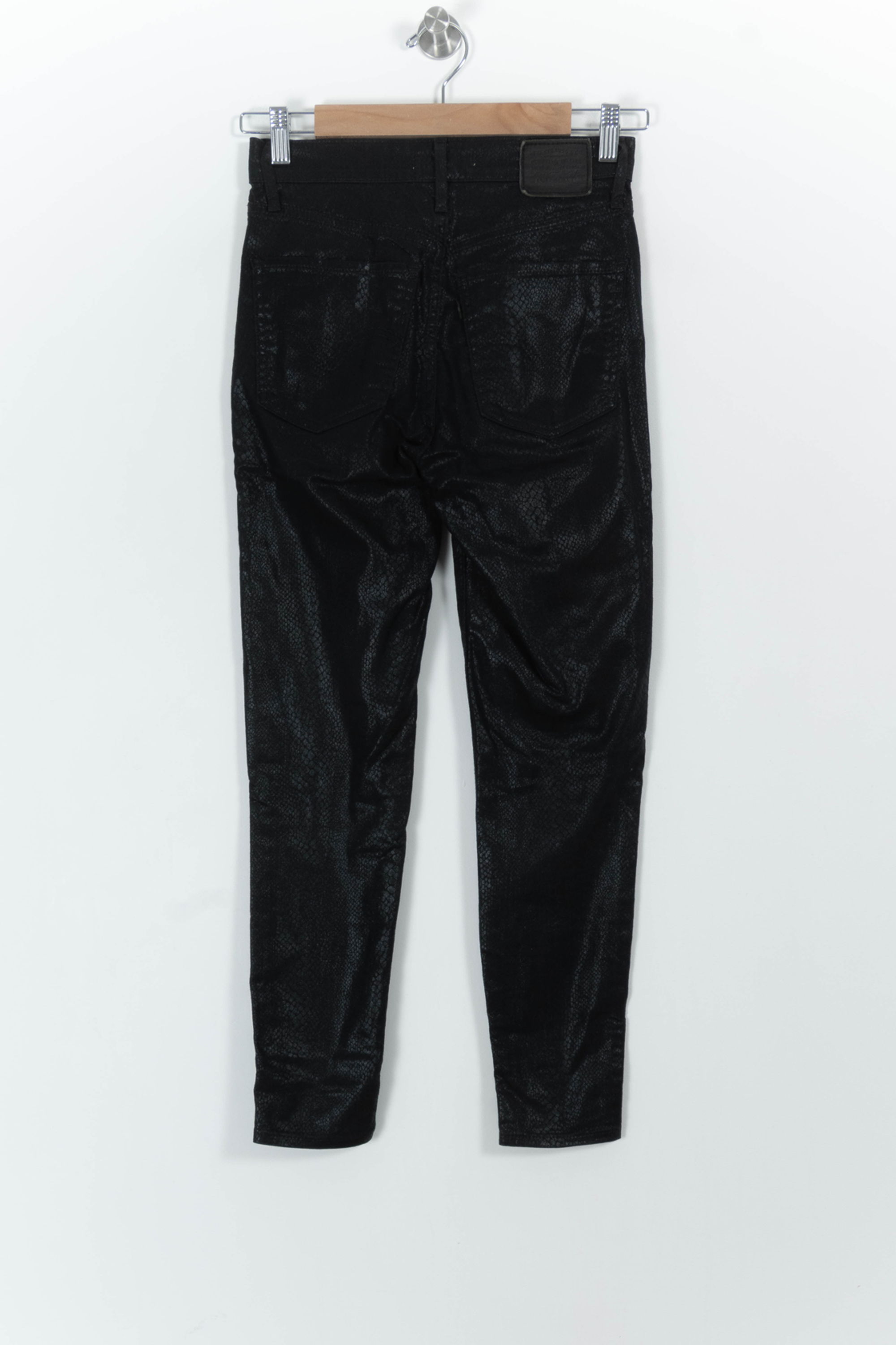Cropped slim jeans with studs LEVI'S - Seconde main Black