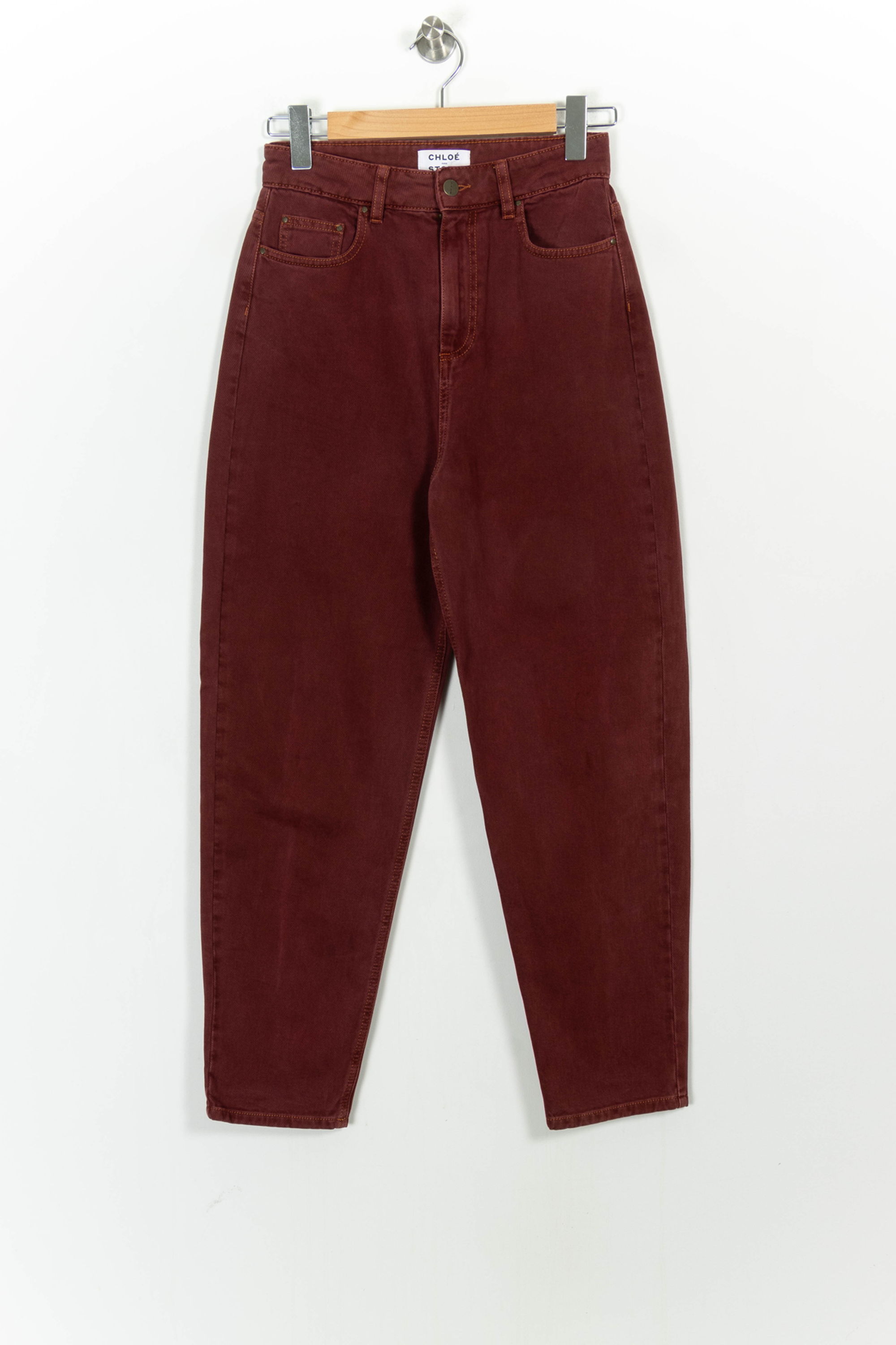 Jeans CHLOE STORA - SECONDE MAIN Red