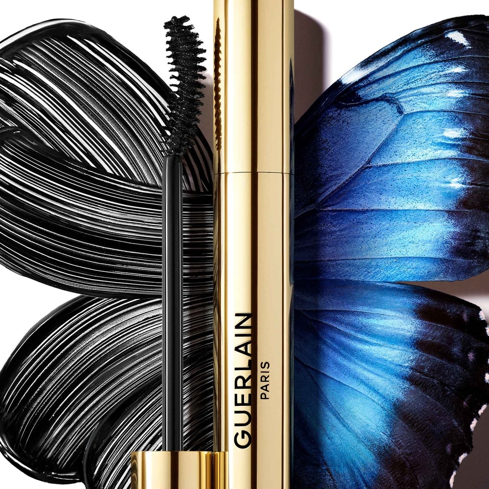 NOIR G - Intensive Volumenmascara mit gebogener Bürste für 24 Stunden Halt GUERLAIN Noir