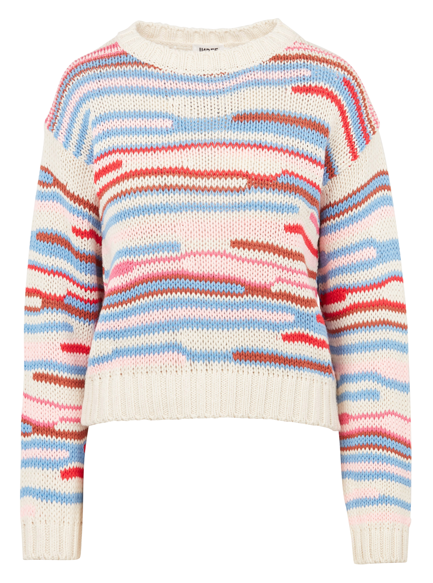 Pull en maille col rond INDEE Multicolore