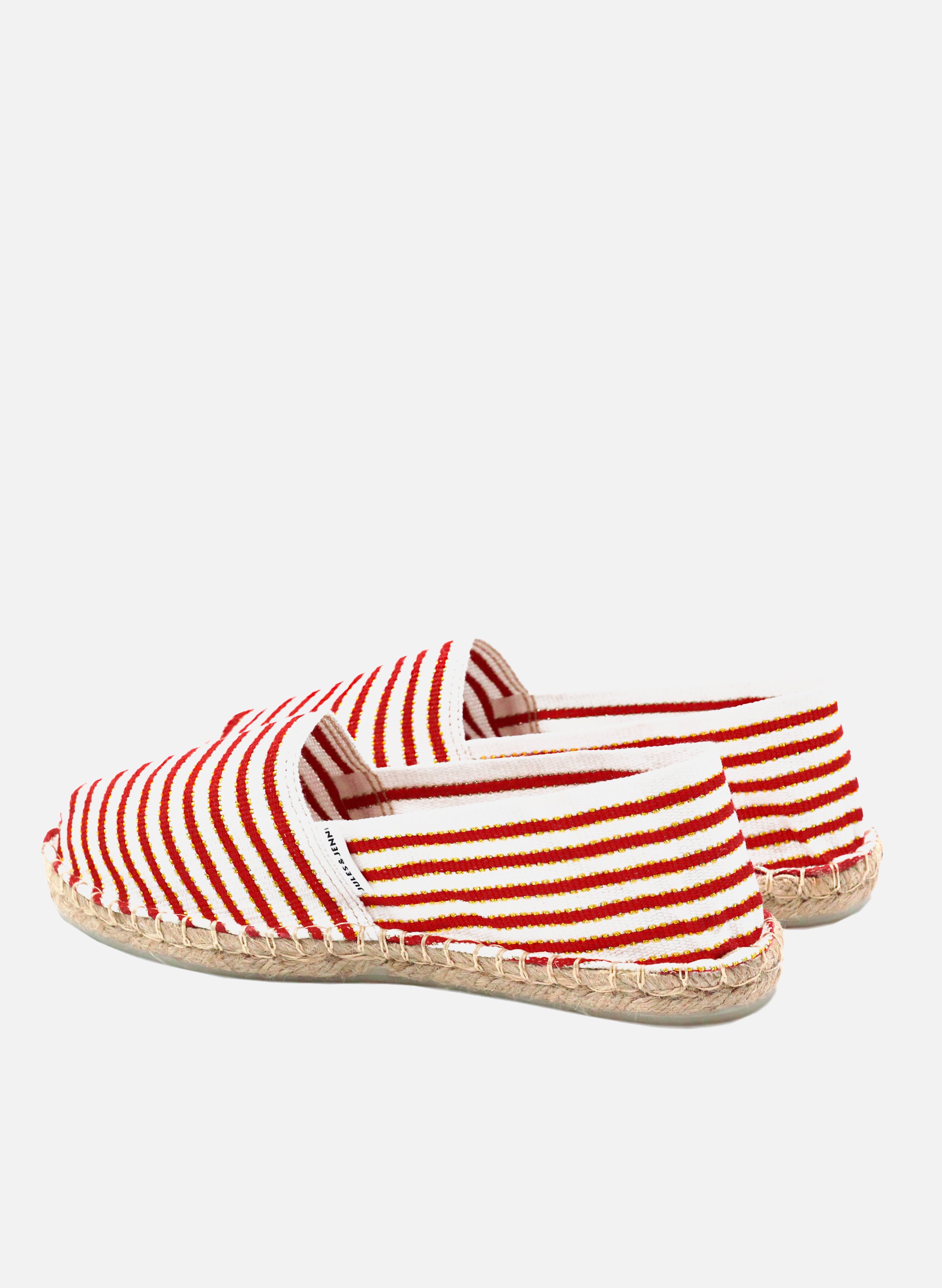 Cotton canvas espadrilles JULES & JENN Red