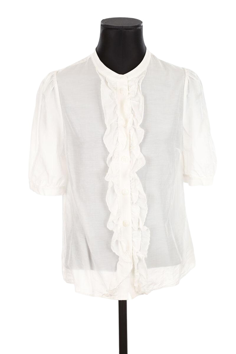 Cotton blouse LK BENNETT - Seconde Main White