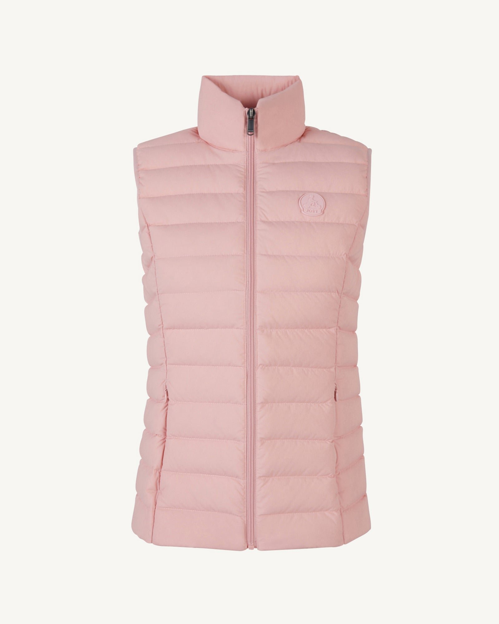 Stretch sleeveless down jacket Grenada JOTT Pink