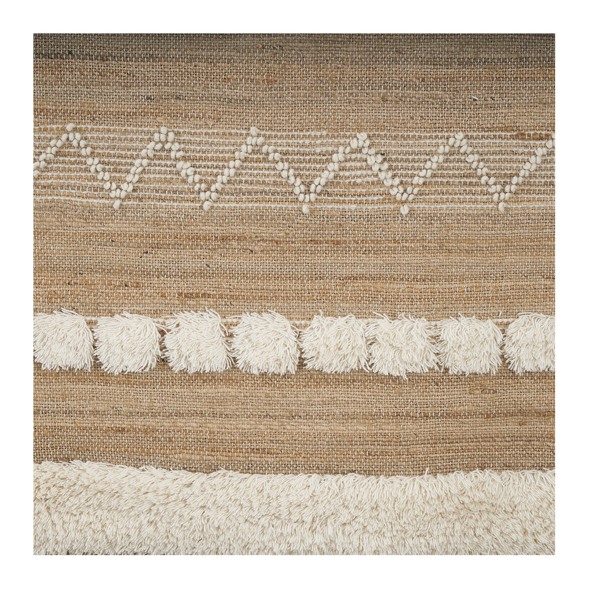 Tanger hallway rug BLANC D'IVOIRE Beige