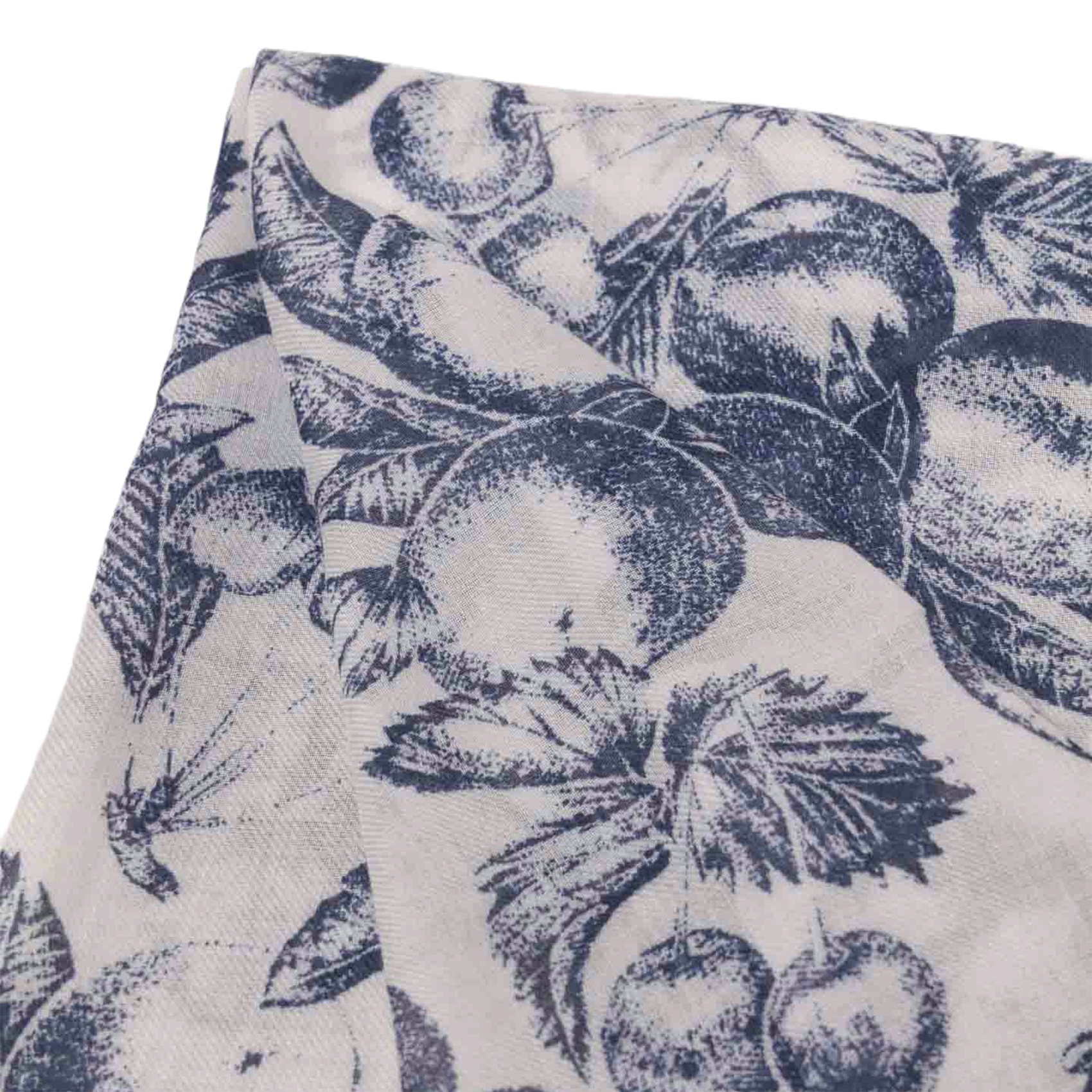 Square scarf with patterns MAJE Blue