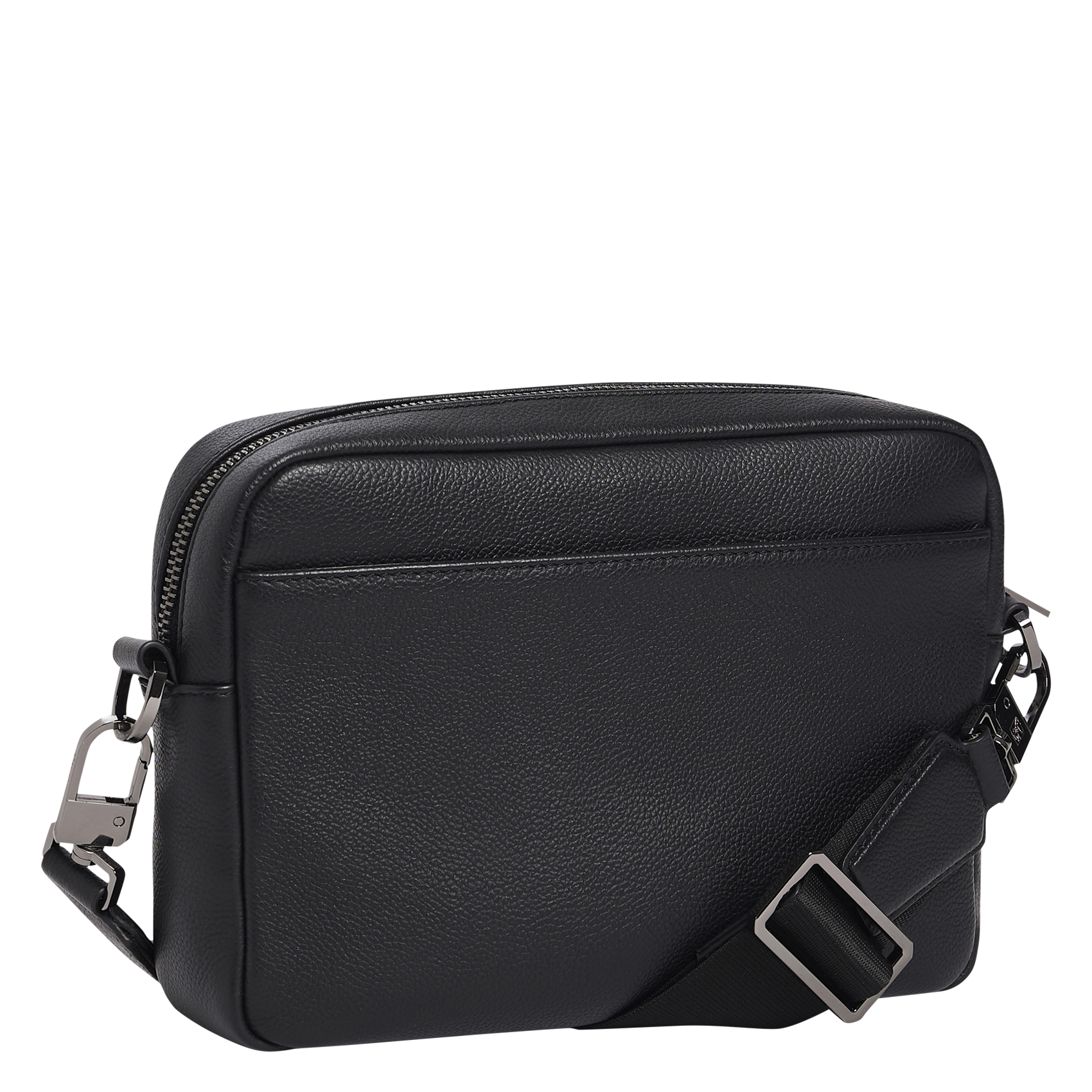 Leren crossbodytas  LE TANNEUR Zwart