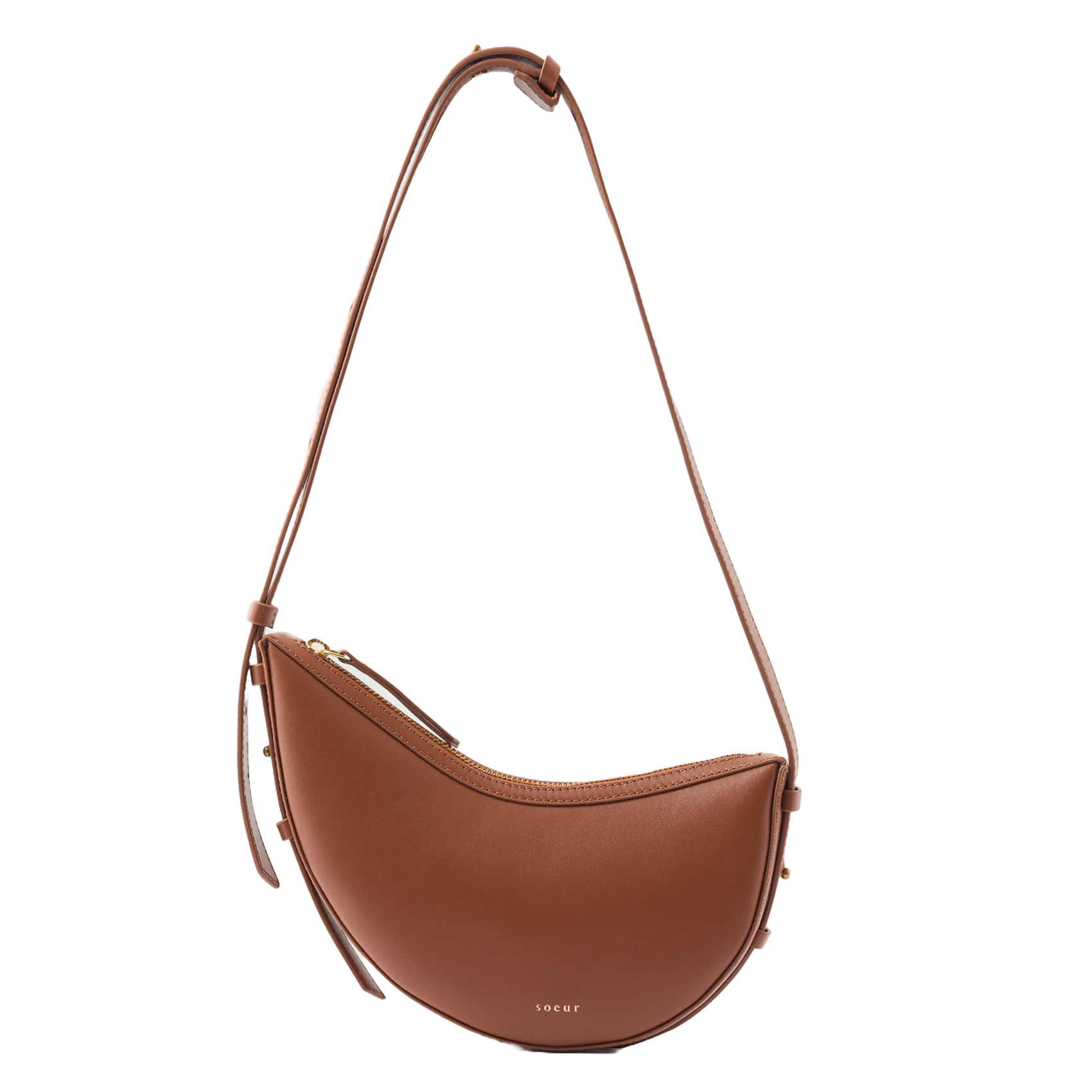 A-line leather skirt SOEUR