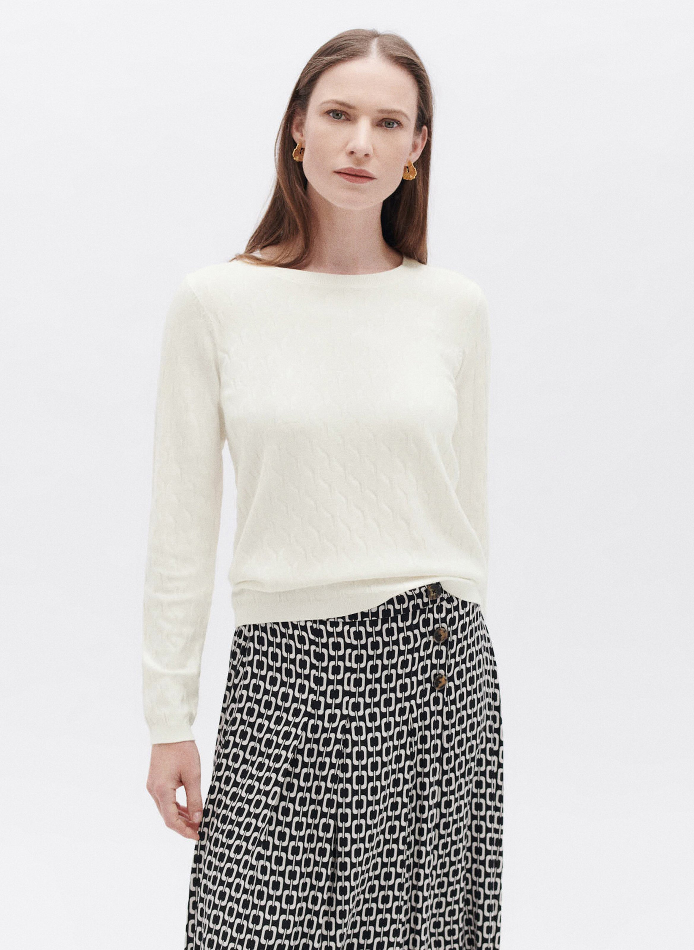 Pull col rond CAROLL