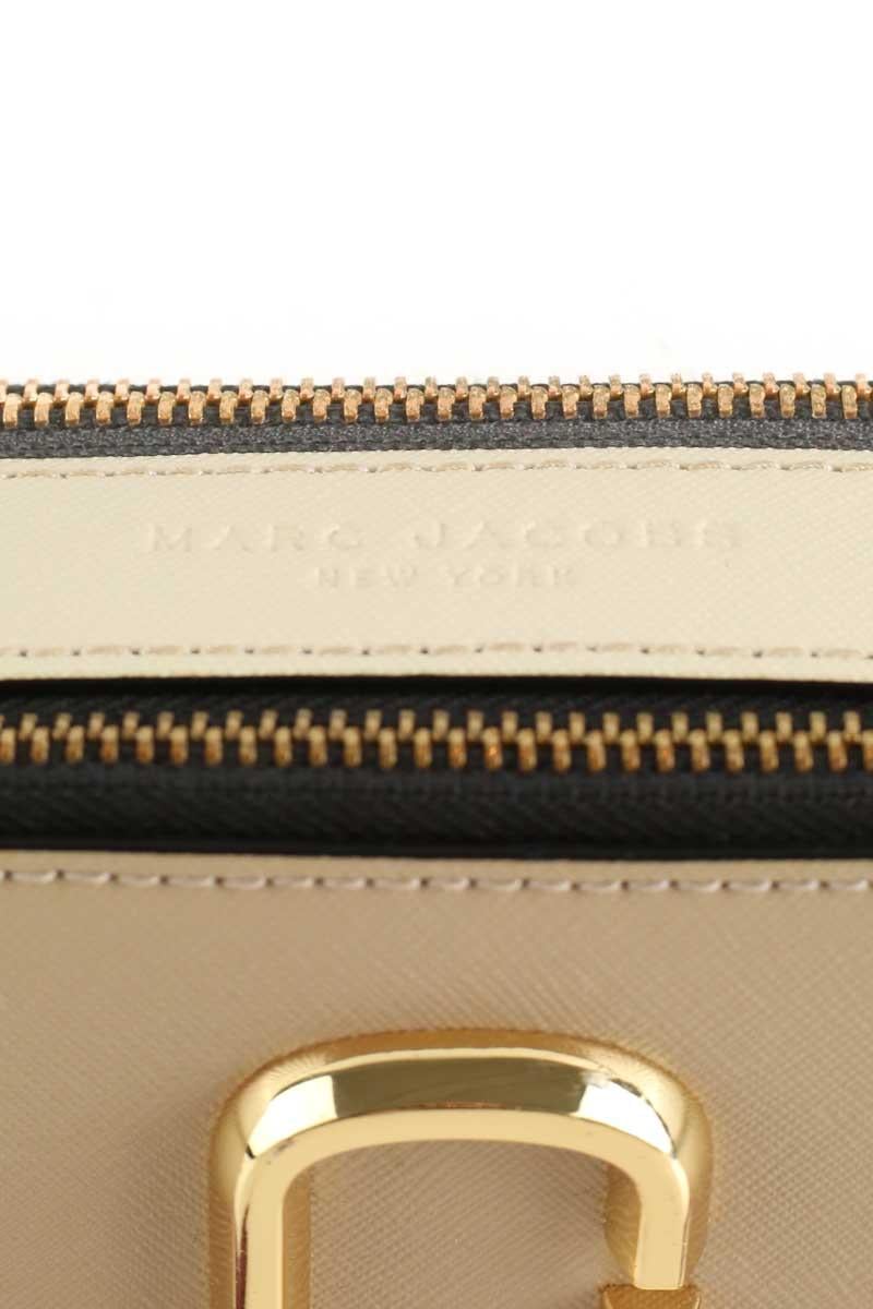 Leather messenger bag MARC JACOBS - Seconde Main Beige