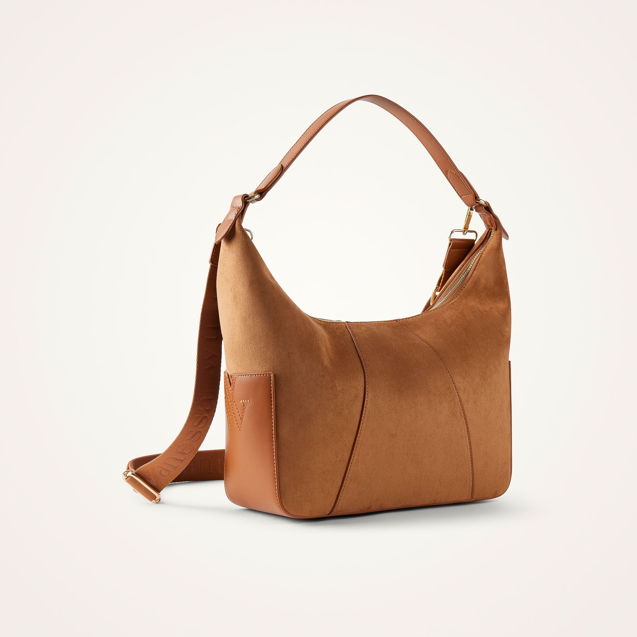Soft hobo bag Brown