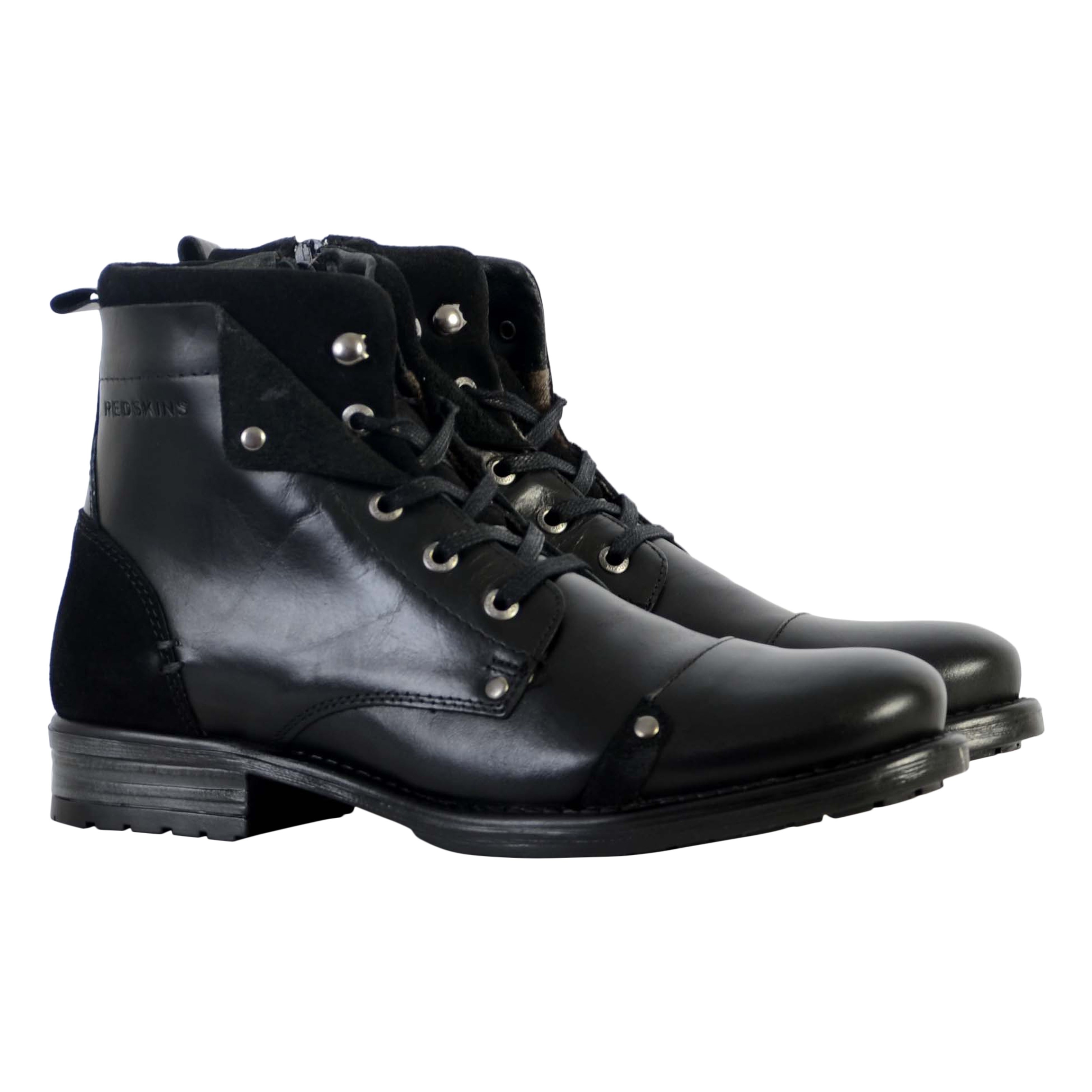 Yedos leather ankle boot REDSKINS Black