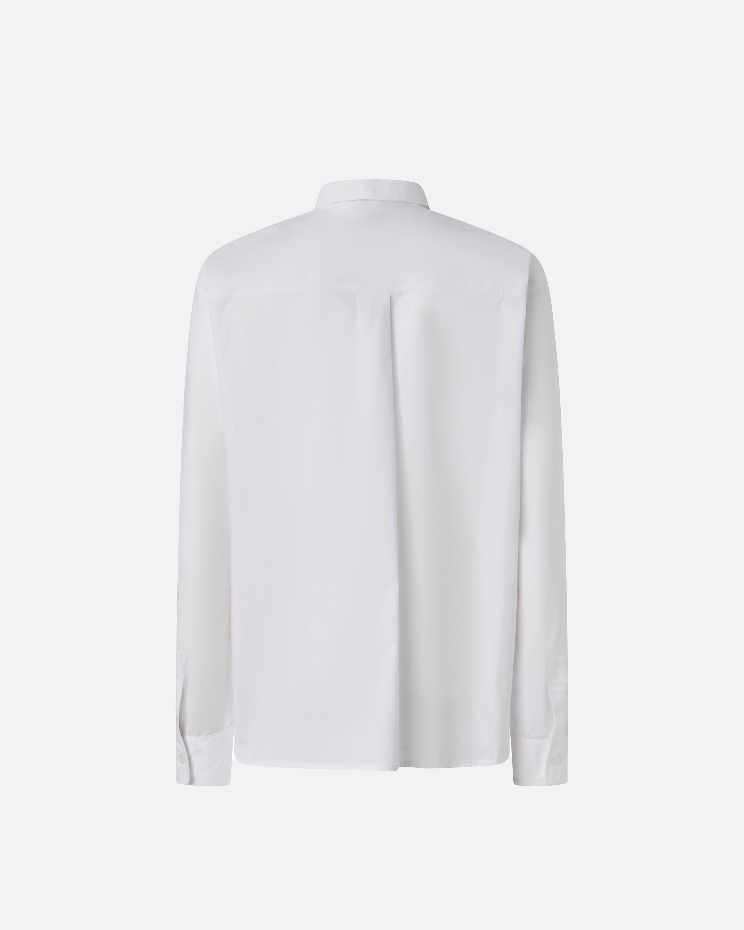 Poplin shirt with embroidery PINKO White