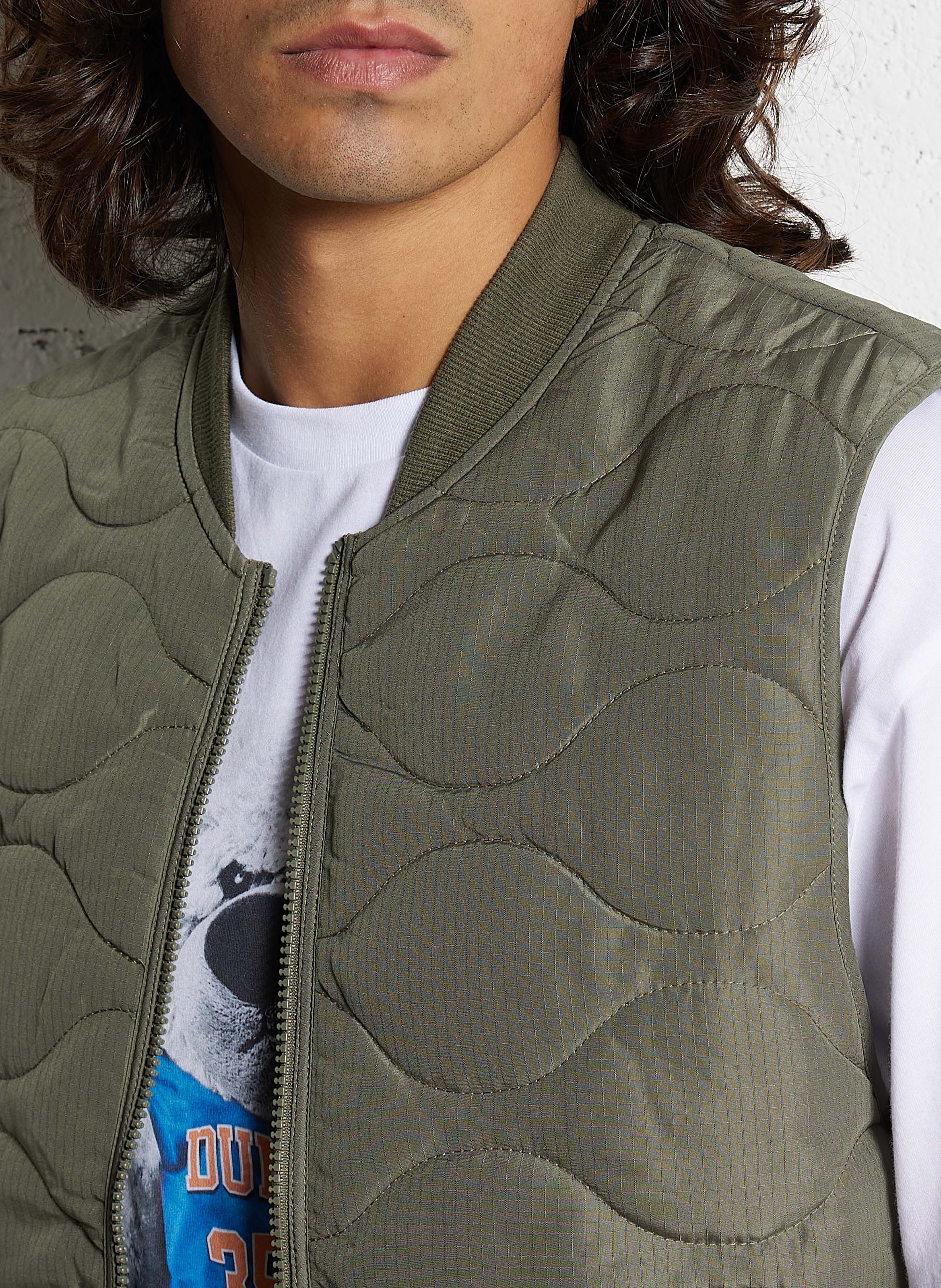 Giacca dritta trapuntata LE TEMPS DES CERISES Verde