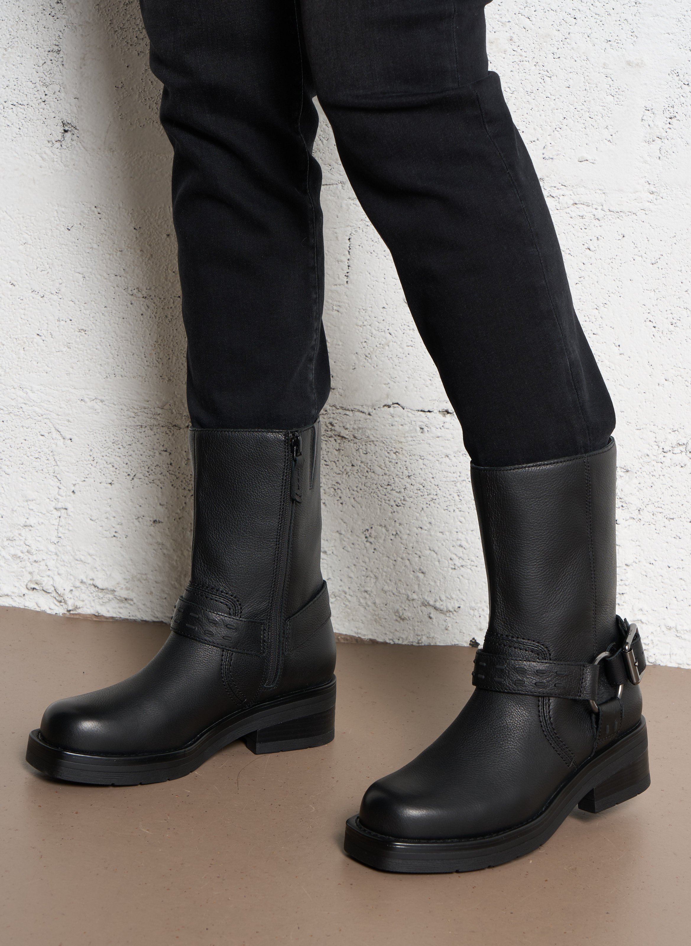 Bianca - Lederstiefeletten CLARKS Schwarz