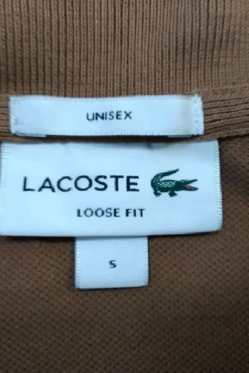 Polo shirt LACOSTE - SECONDE MAIN Brown
