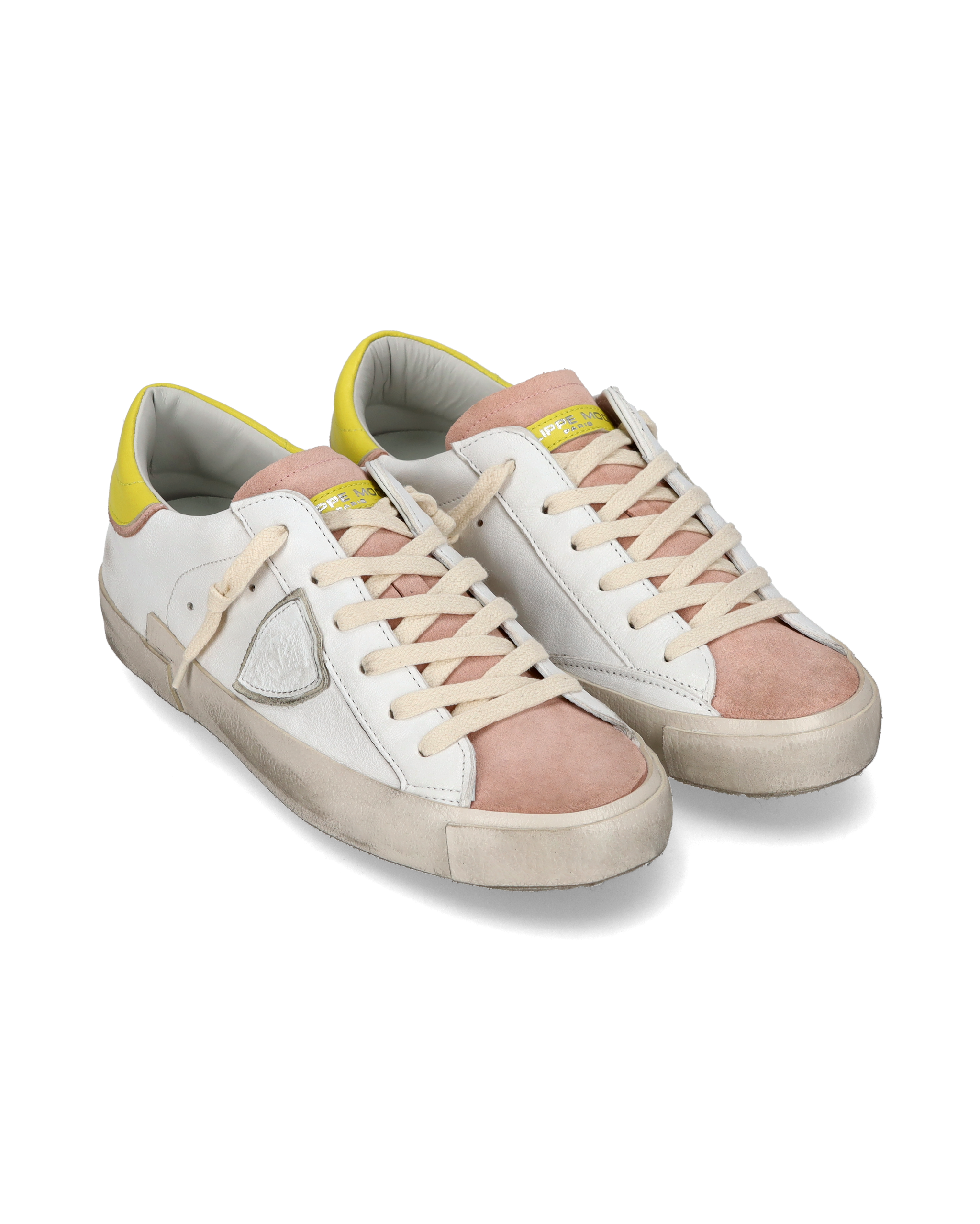 Tennis sneakers. PHILIPPE MODEL Yellow
