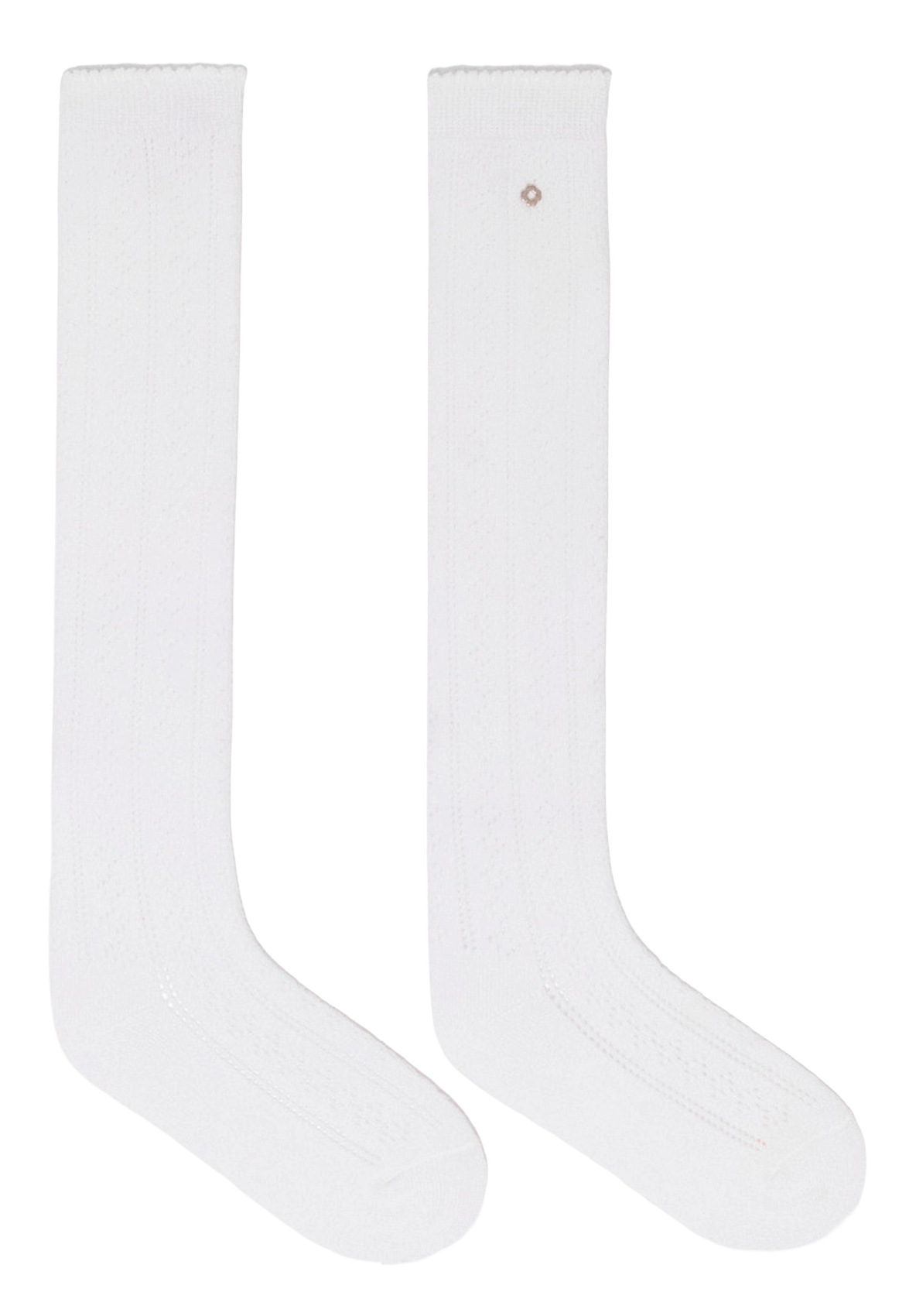 Chaussette en coton mélangé MAJE Blanc