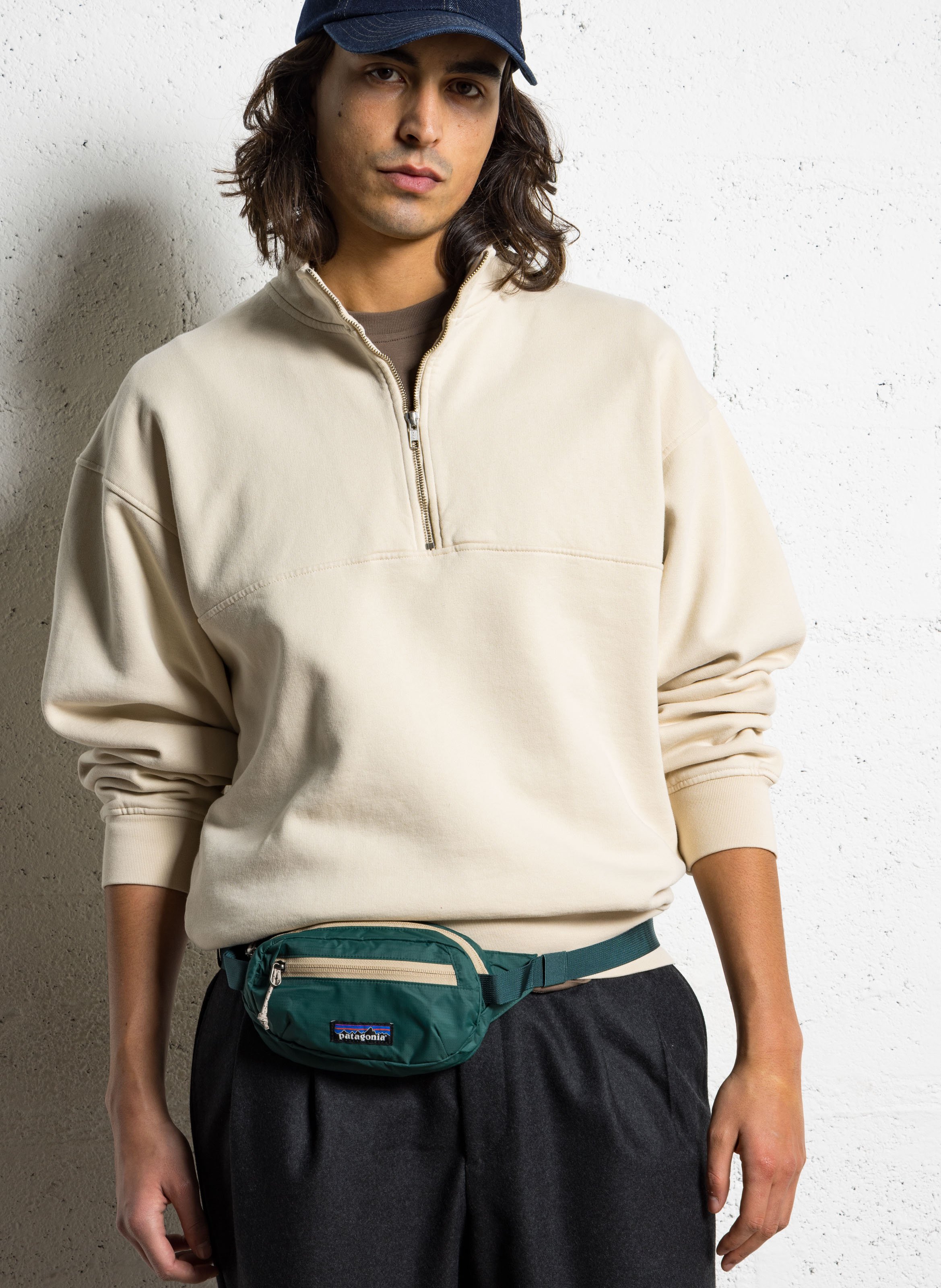 Zipped waist bag PATAGONIA Green