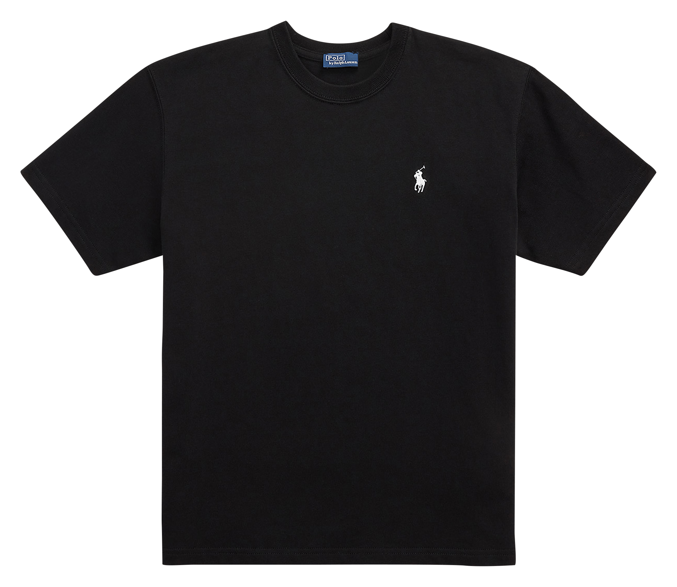 Baumwoll-Pullover mit Rundhalsausschnitt POLO RALPH LAUREN Schwarz