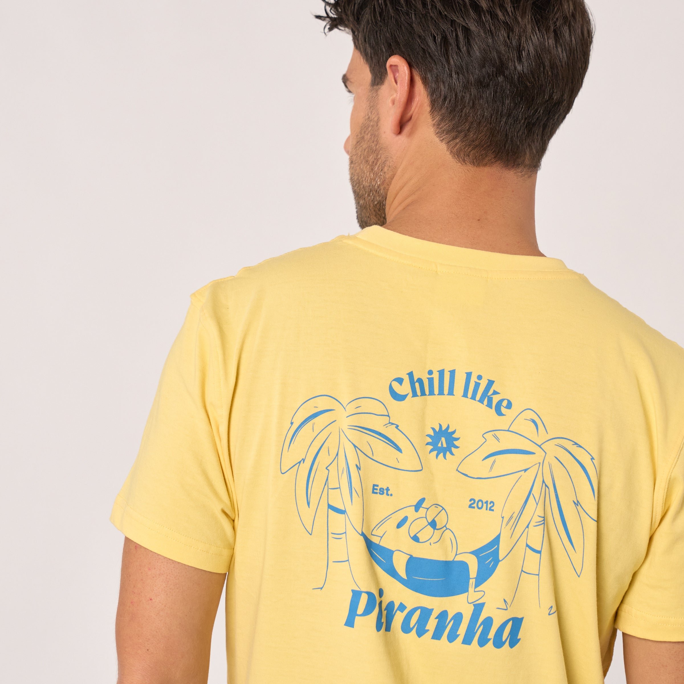 Billy organic cotton t-shirt BILLYBELT Yellow